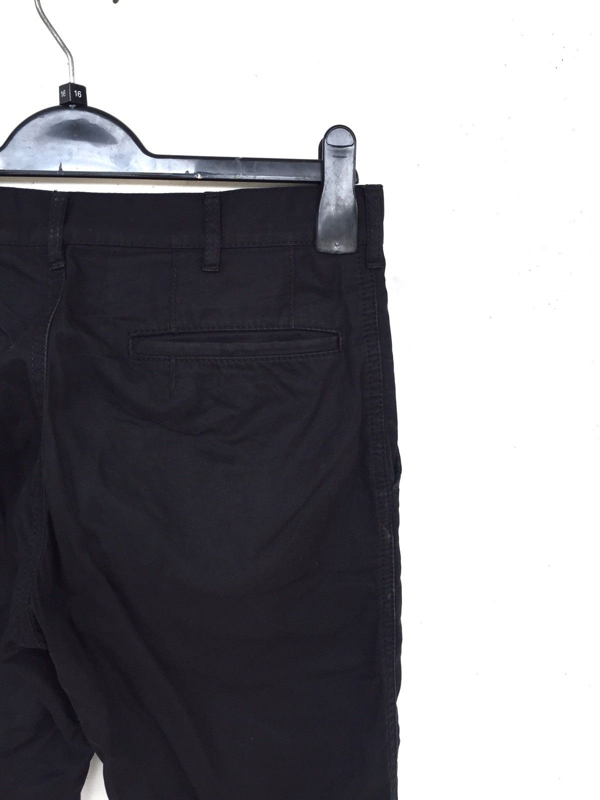 Comme des Garcons SS07 Comme des Garçons Homme Black Minimalist Slim Fit Pants Size US 30 / EU 46 - 11 Thumbnail