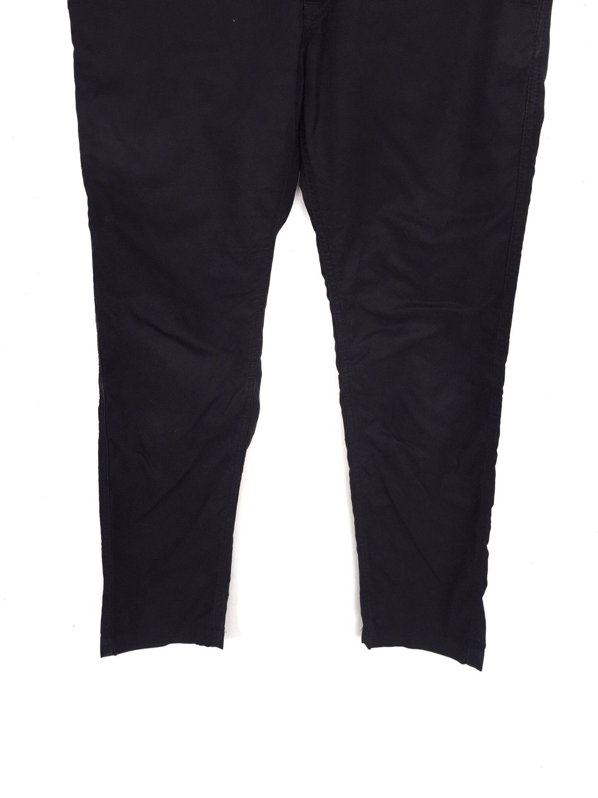 Comme des Garcons SS07 Comme des Garçons Homme Black Minimalist Slim Fit Pants Size US 30 / EU 46 - 6 Thumbnail