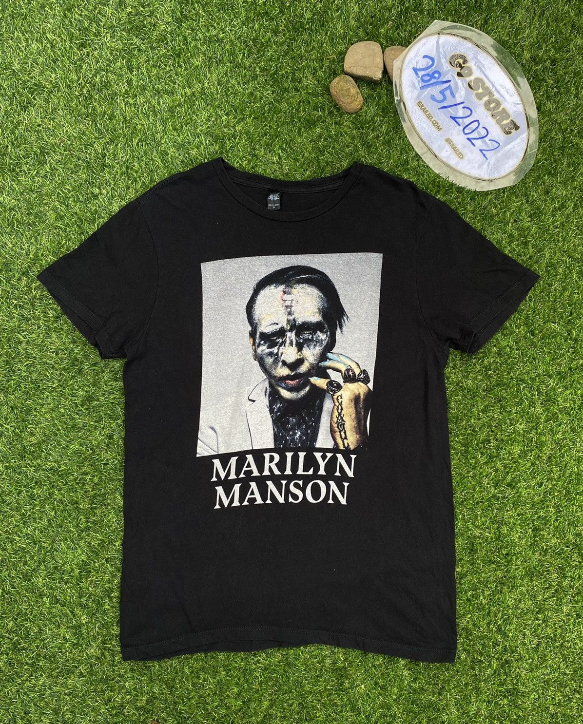 Marilyn Manson SHOOT 🔥 Vintage Y2K Marilyn Manson Band Tee T shirt Size US S / EU 44-46 / 1 - 1 Thumbnail