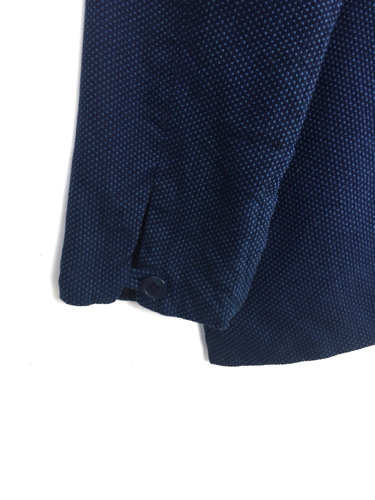 Blue Blue Japan OG Blue Blue 🇯🇵 Indigo Rayon Mandarin Collar Jacket Size US L / EU 52-54 / 3 - 8 Thumbnail