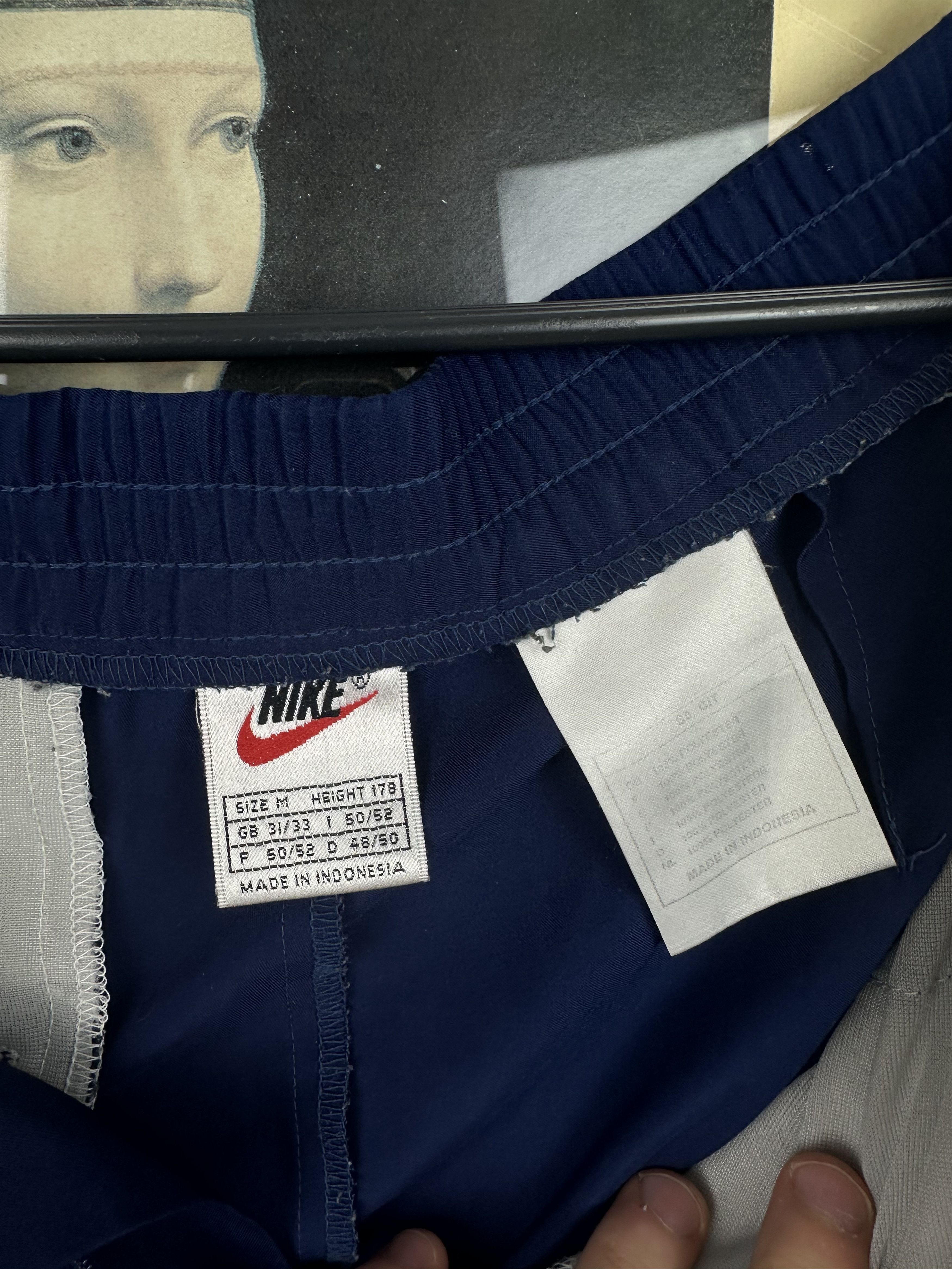 Nike Vintage Nike Challenge Court Tennis Agassi Shorts Blue Nylon Size US 32 / EU 48 - 7 Thumbnail