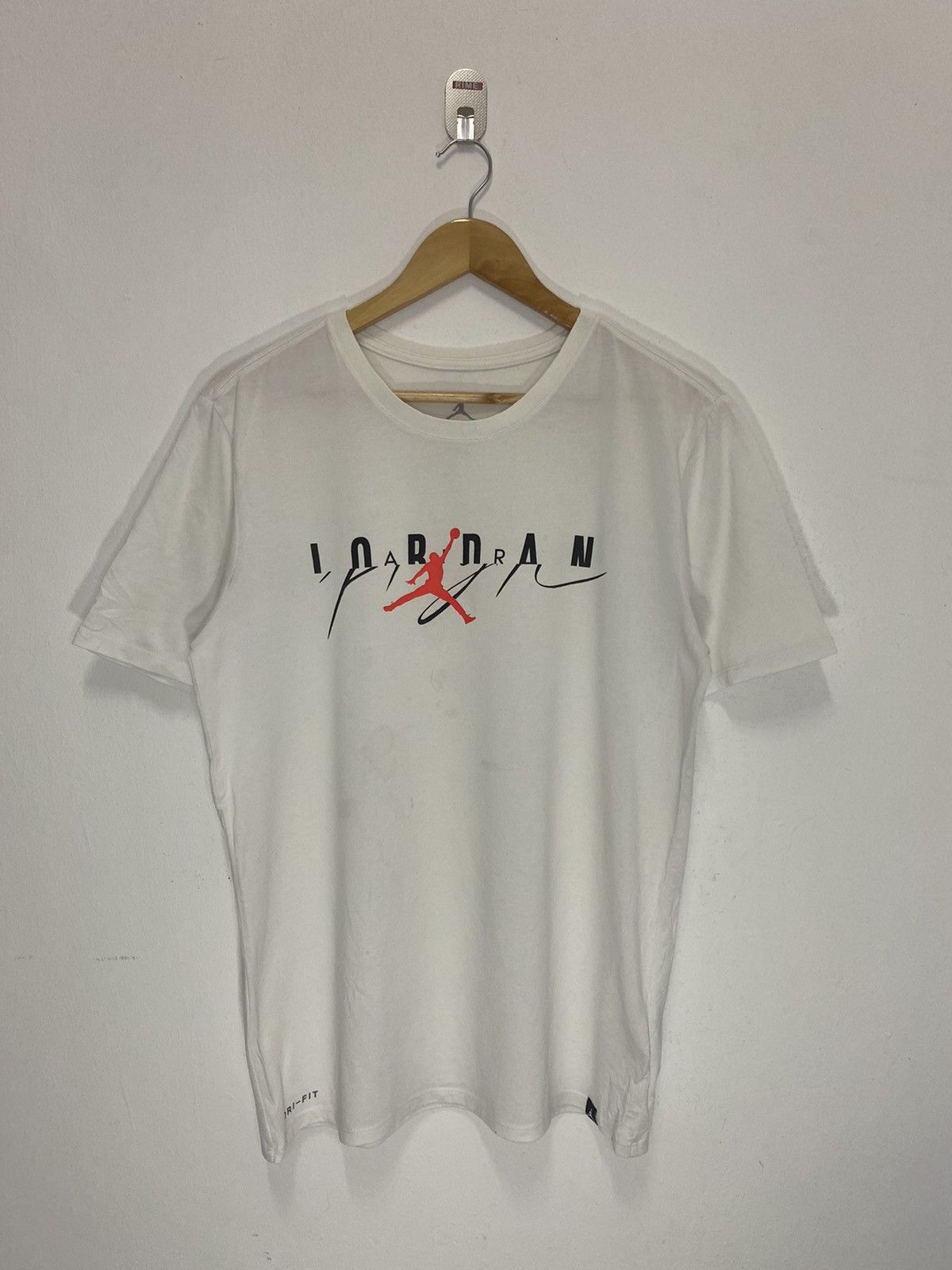 Jordan Brand × Nike Air Jordan Big Logo T-Shirt Size US M / EU 48-50 / 2 - 2 Thumbnail