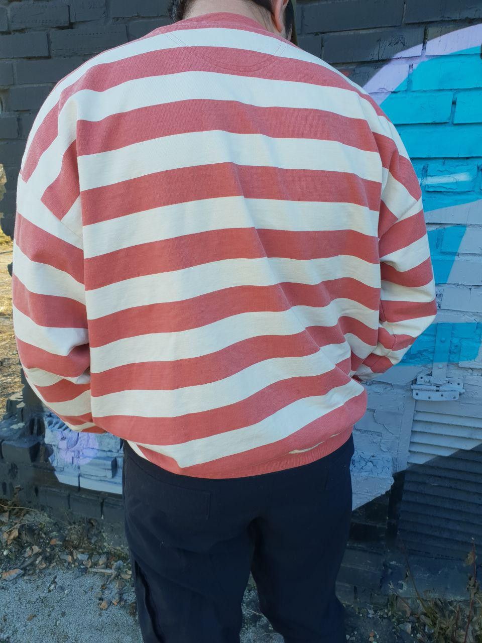 Esprit × Vintage Rare Vintage Esprit Light Sweatshirt Marina Stripes Size US M / EU 48-50 / 2 - 11 Thumbnail