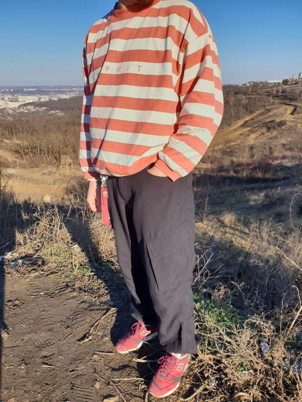 Esprit × Vintage Rare Vintage Esprit Light Sweatshirt Marina Stripes Size US M / EU 48-50 / 2 - 10 Thumbnail