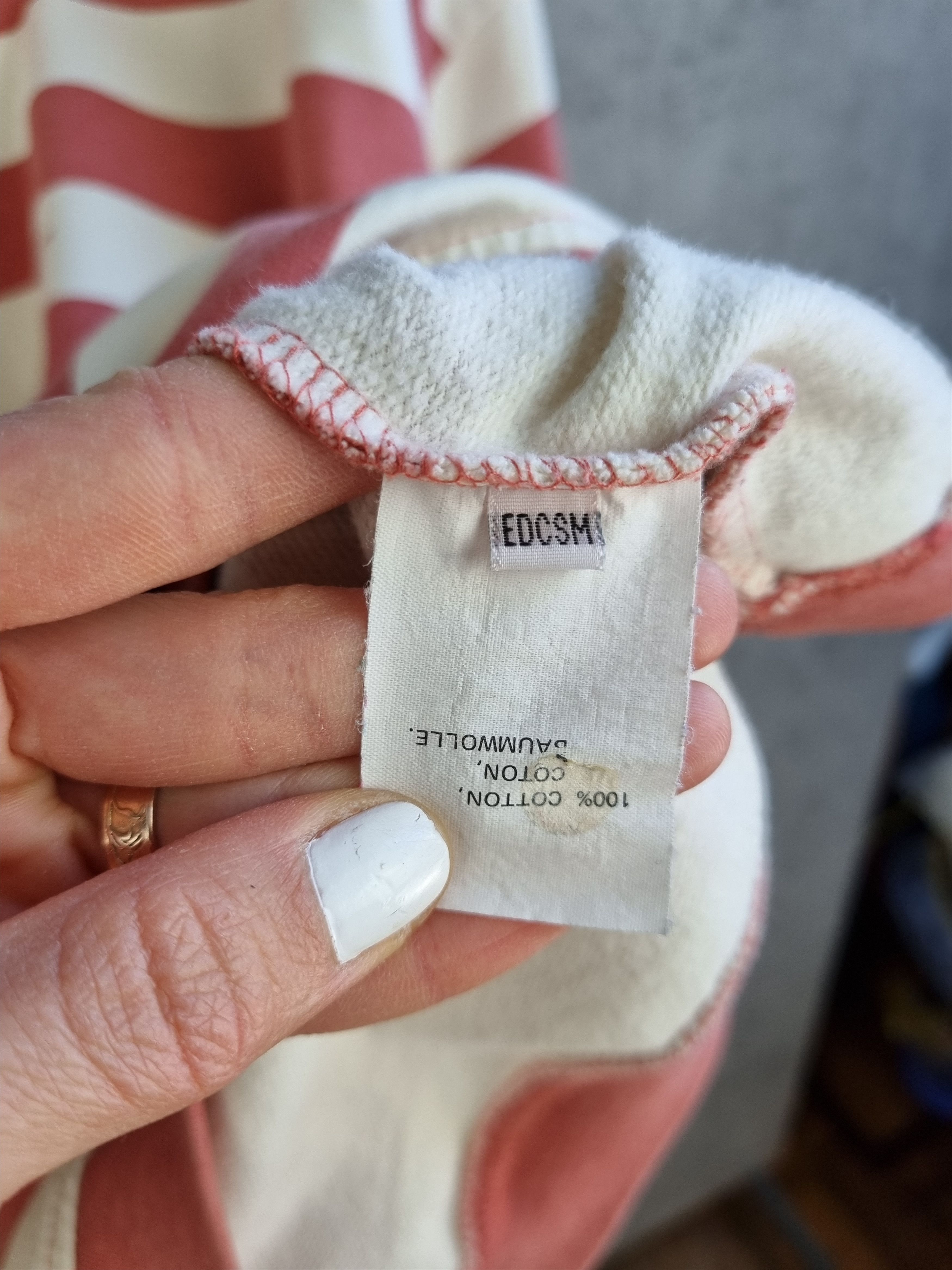 Esprit × Vintage Rare Vintage Esprit Light Sweatshirt Marina Stripes Size US M / EU 48-50 / 2 - 15 Thumbnail