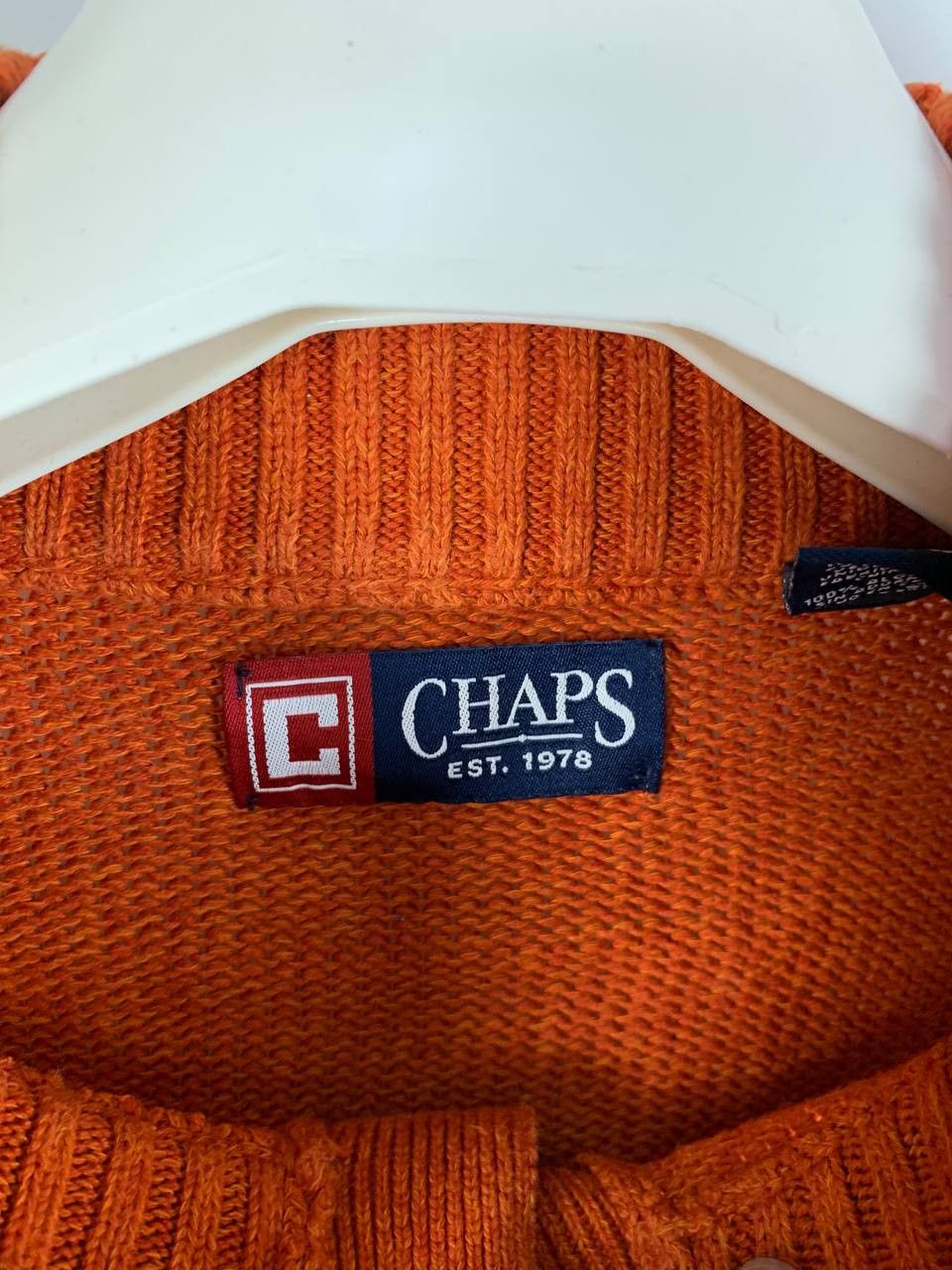 Chaps Chaps sweater vintage orange S Size US S / EU 44-46 / 1 - 7 Thumbnail
