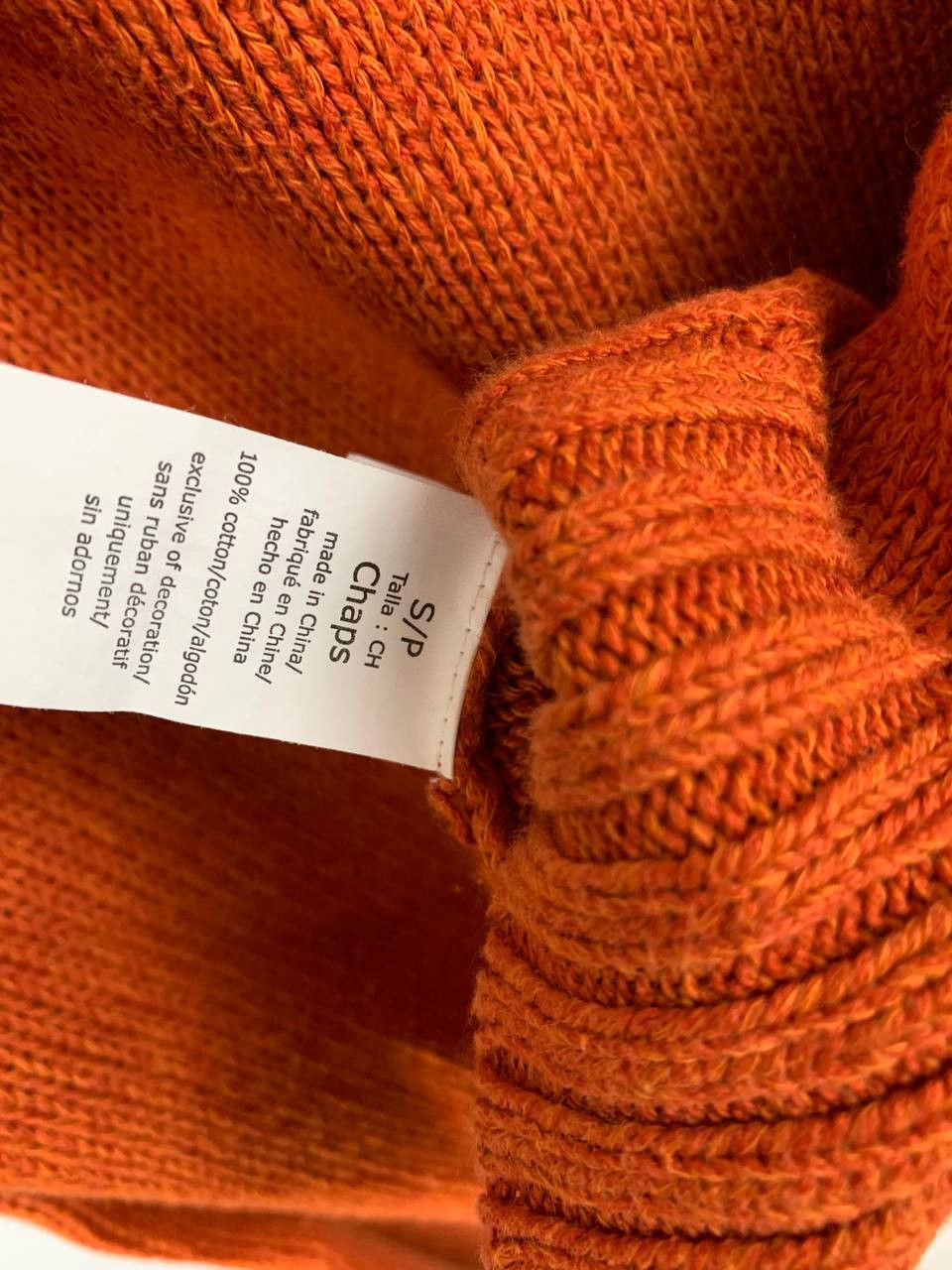 Chaps Chaps sweater vintage orange S Size US S / EU 44-46 / 1 - 9 Thumbnail
