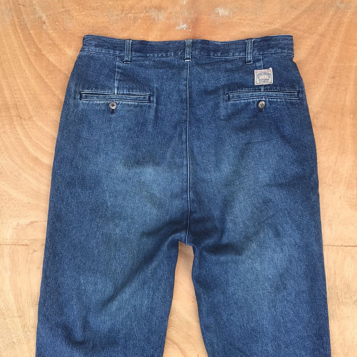 Polo Ralph Lauren RARE Vintage 80s Polo Country Ralph Lauren indigo blue Size US 31 - 10 Thumbnail