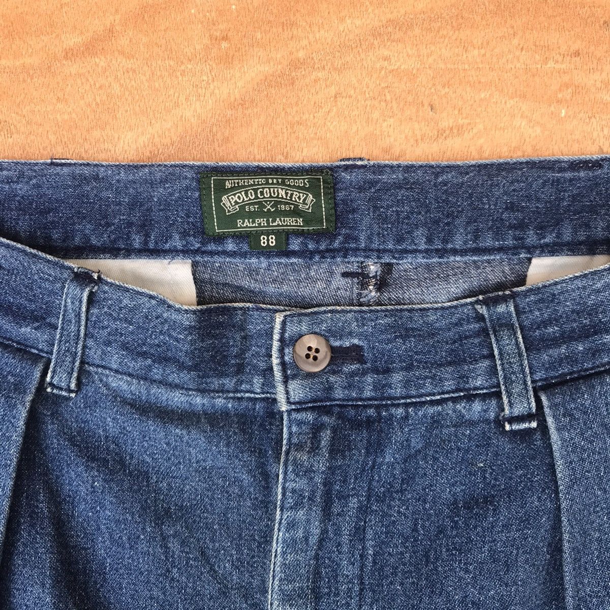 Polo Ralph Lauren RARE Vintage 80s Polo Country Ralph Lauren indigo blue Size US 31 - 7 Thumbnail