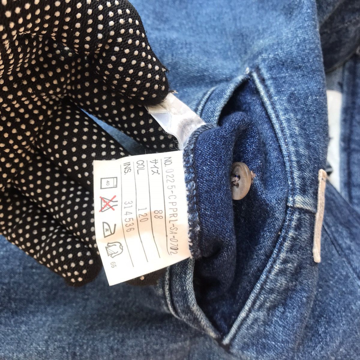 Polo Ralph Lauren RARE Vintage 80s Polo Country Ralph Lauren indigo blue Size US 31 - 12 Thumbnail