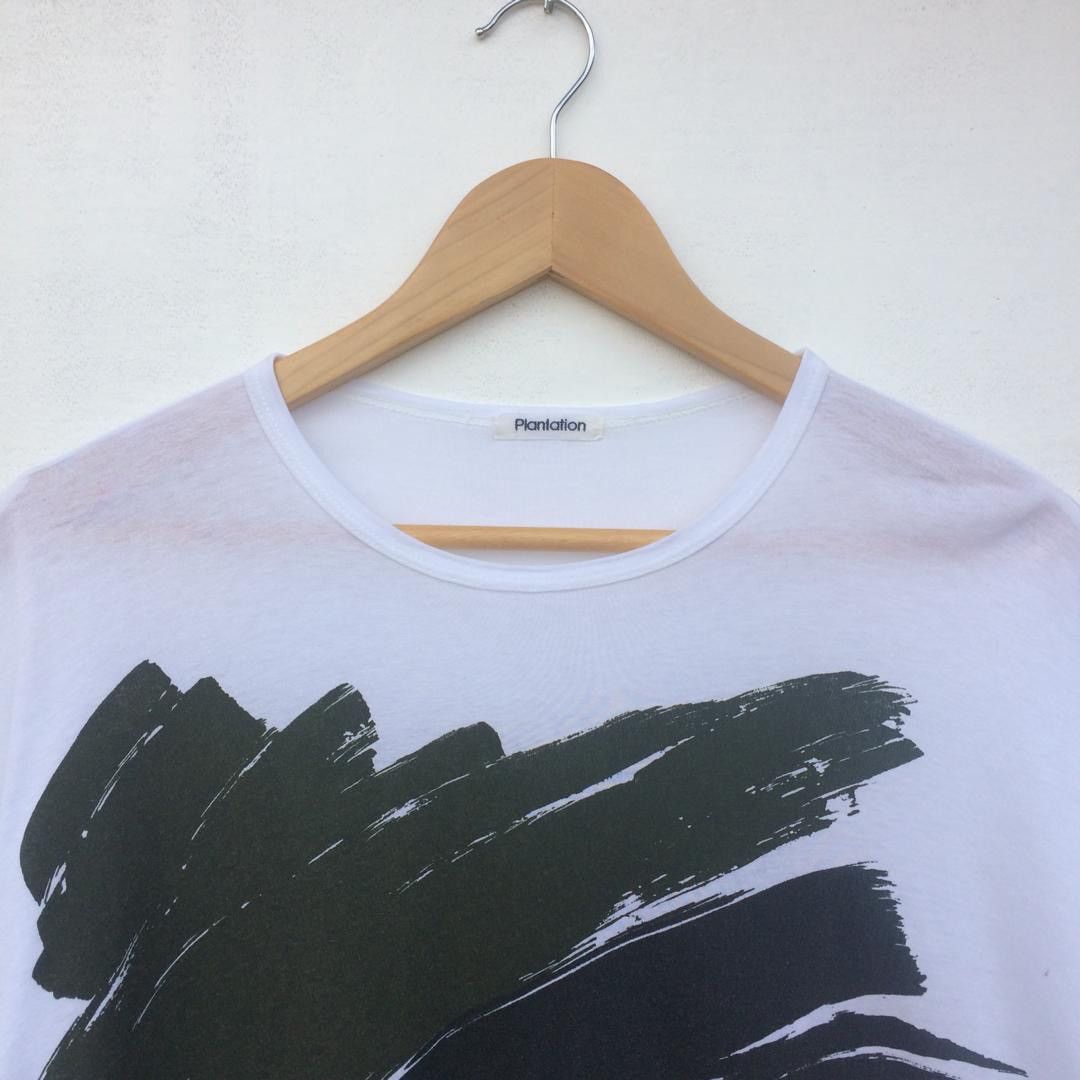 Issey Miyake × Vintage RARE vintage 80s ISSEY MIYAKE plantation ART paint paperthin Size US M / EU 48-50 / 2 - 2 Thumbnail