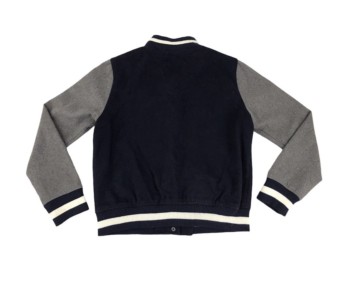 Japanese Brand Ozoc Varsity Jacket Wool Quilted Inner Snap Button Style Size S / US 4 / IT 40 - 5 Thumbnail