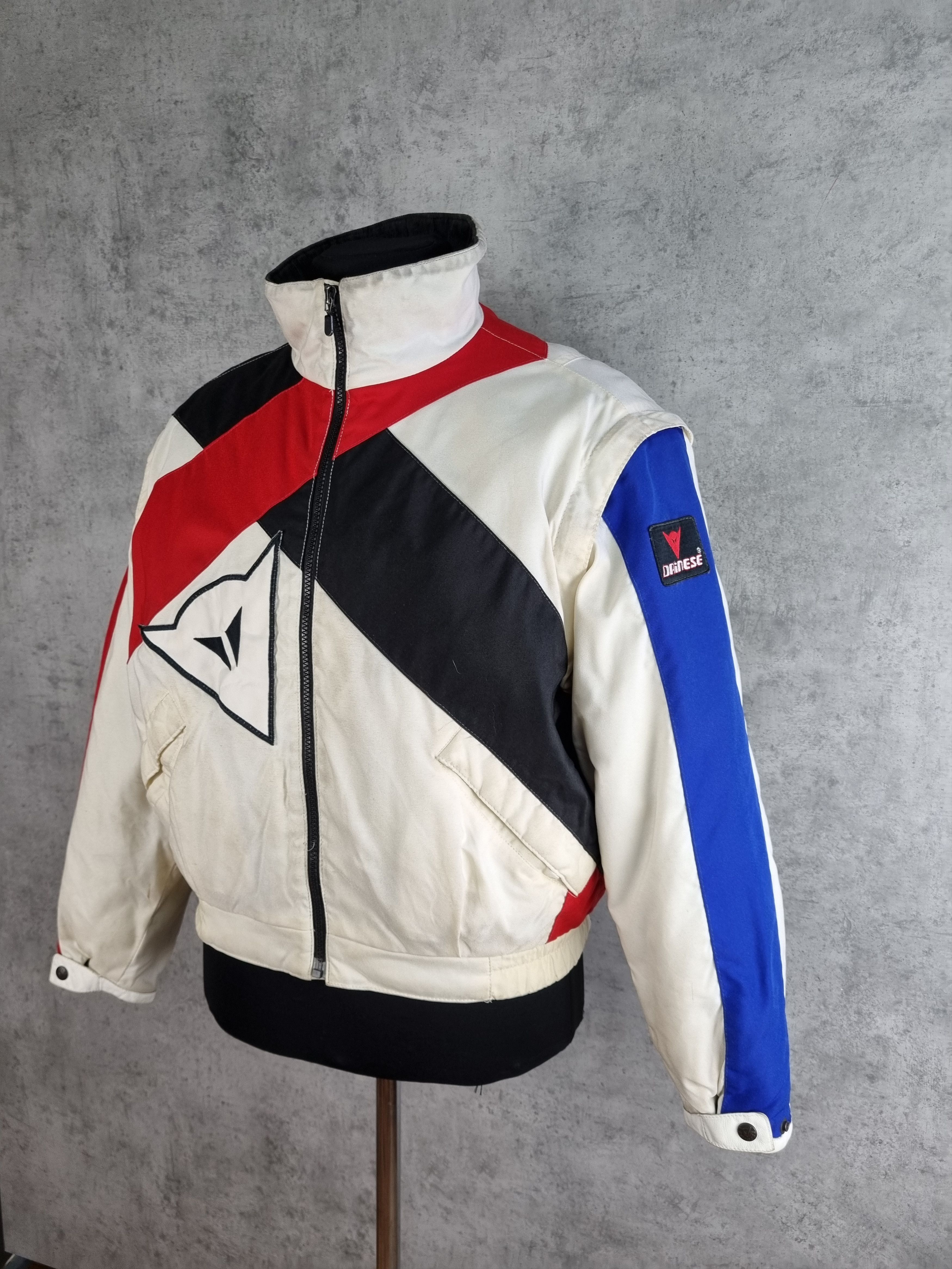 Dainese 90s DAINESE Biker Moto Jacket Vintage Size US M / EU 48-50 / 2 - 2 Thumbnail