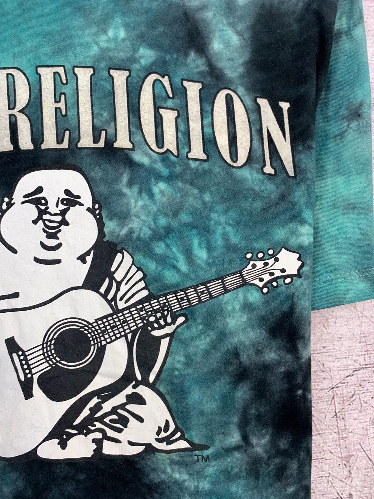 True Religion × Vintage True Religion Tie-Dye T-Shirt Size US S / EU 44-46 / 1 - 8 Thumbnail
