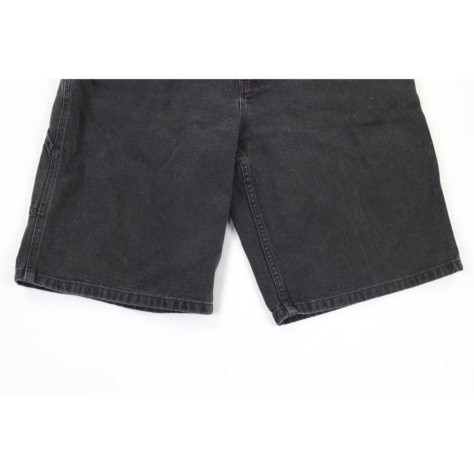 Tommy Hilfiger × Vintage Vintage Tommy Hilfiger Spell Out Baggy Denim Shorts Jorts Size US 36 / EU 52 - 3 Thumbnail