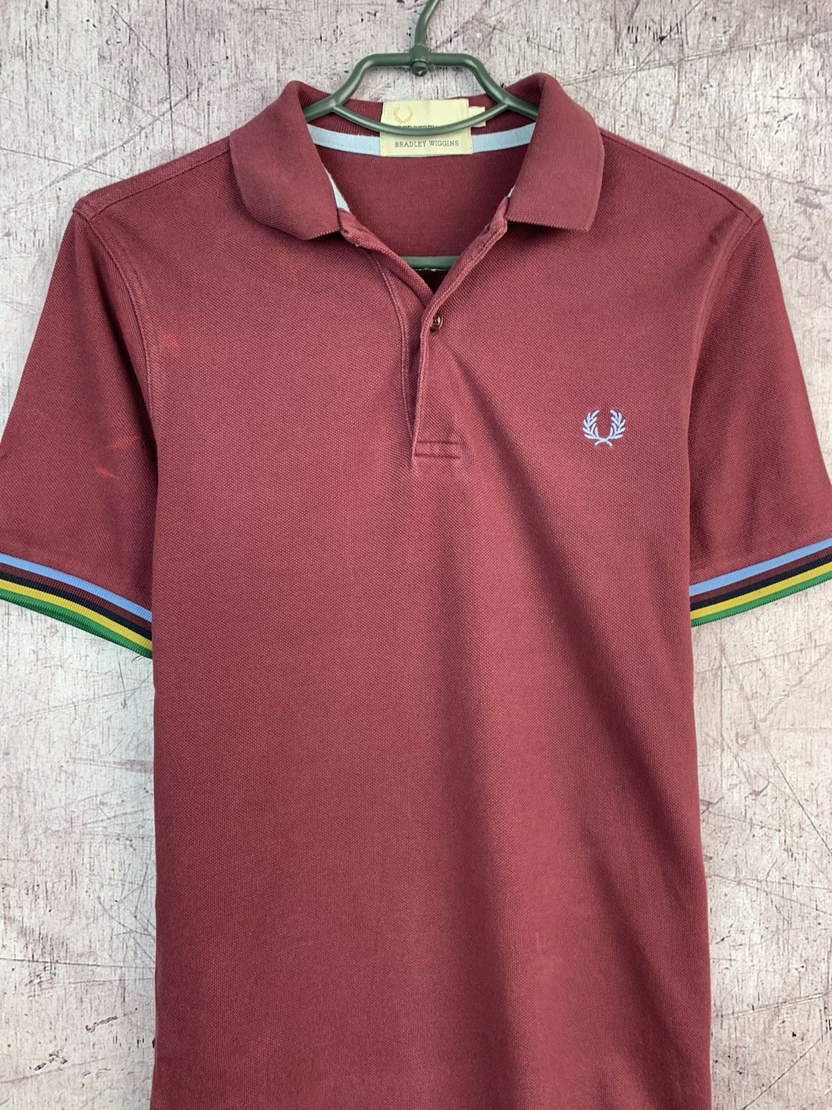 Fred Perry Vintage Fred Perry Bradley Wiggins Polo Size US XS / EU 42 / 0 - 7 Thumbnail
