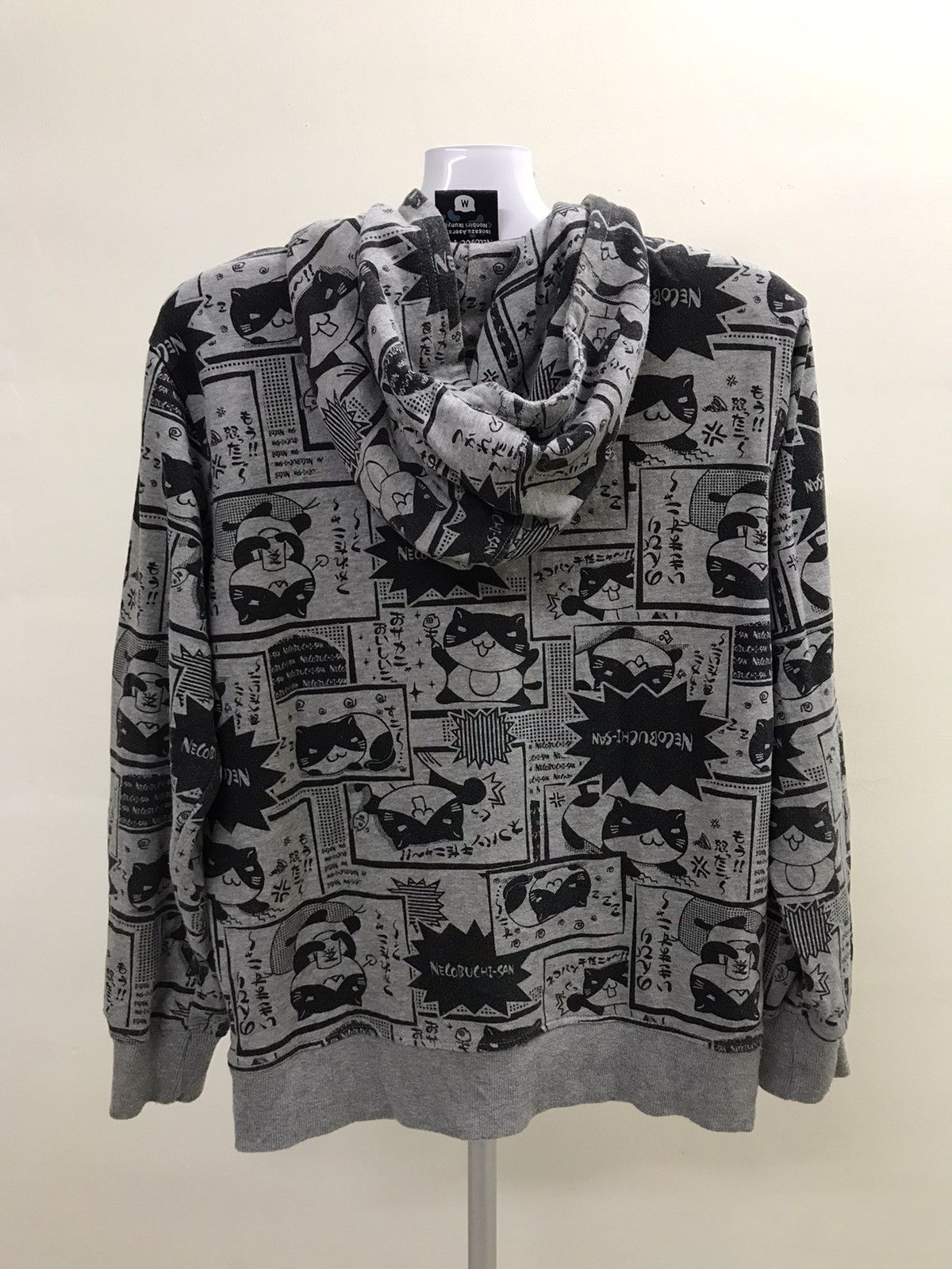 Anime × Cartoon Network × Vintage Vintage Anime Hoodie Full Print Necobuchi San Anime Size US M / EU 48-50 / 2 - 4 Thumbnail