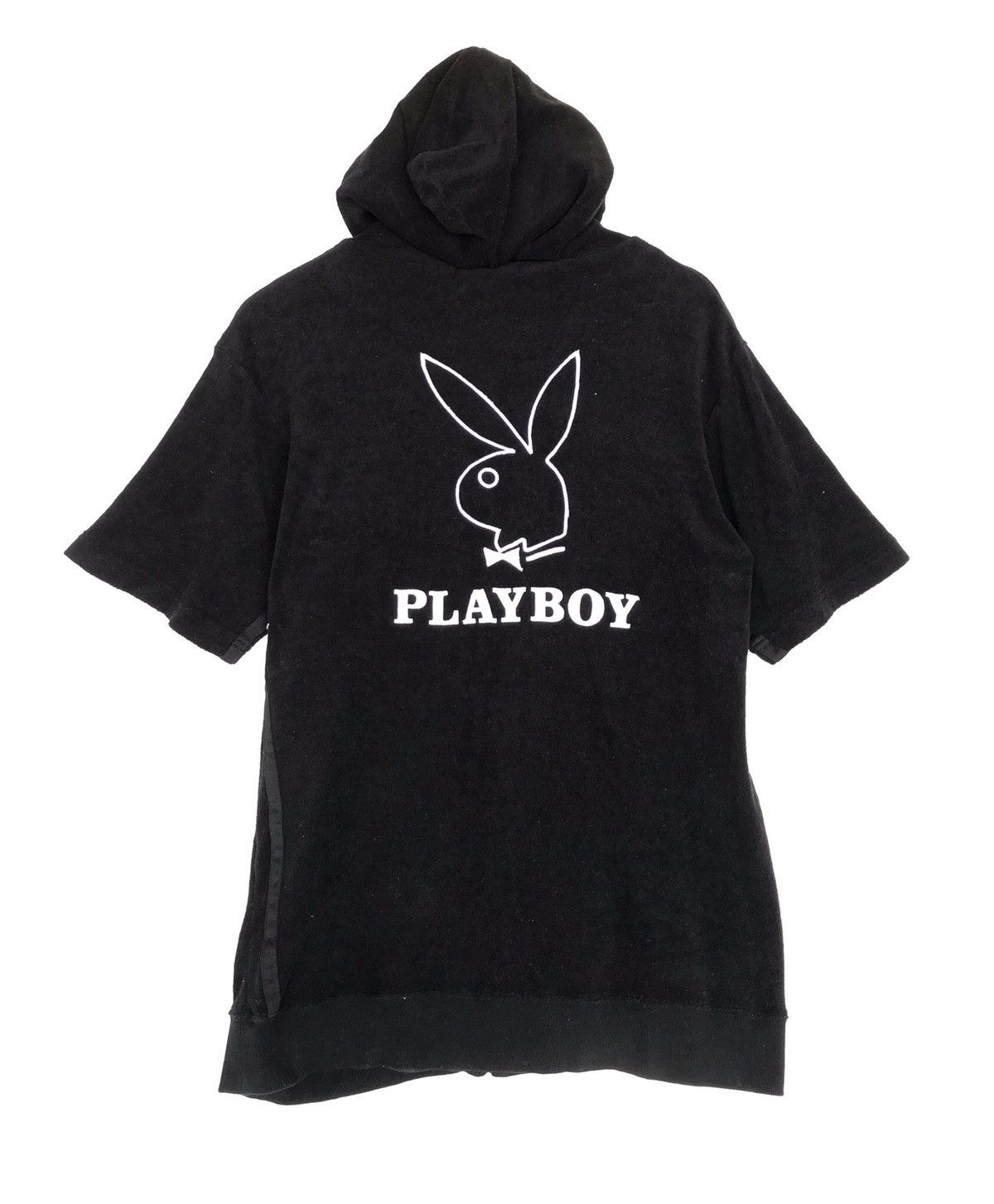 Playboy Vintage Playboy Big Logo Hoodie Short Sleeve Full Zip Size M / US 6-8 / IT 42-44 - 1 Thumbnail