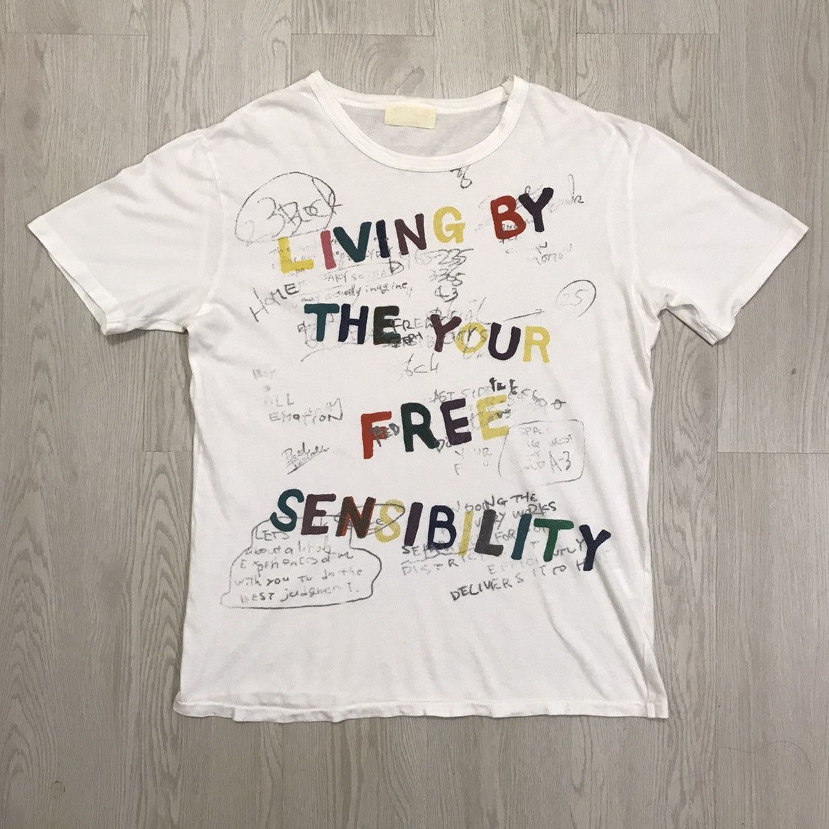 Vintage 90s Beams Heart Tee Japan Single Stitch