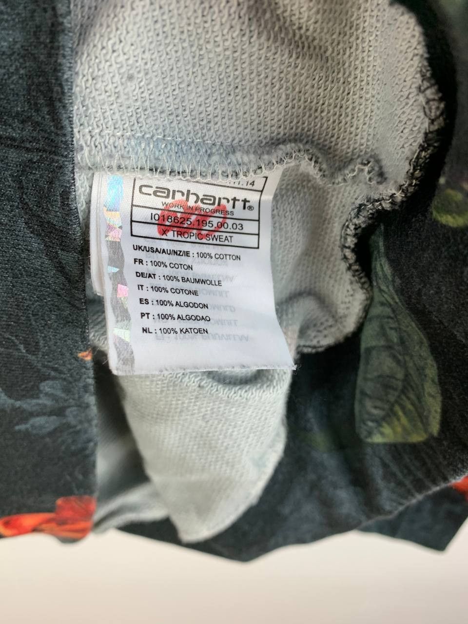 Carhartt Carhartt sweatshirt flowers multi M Size US M / EU 48-50 / 2 - 9 Thumbnail