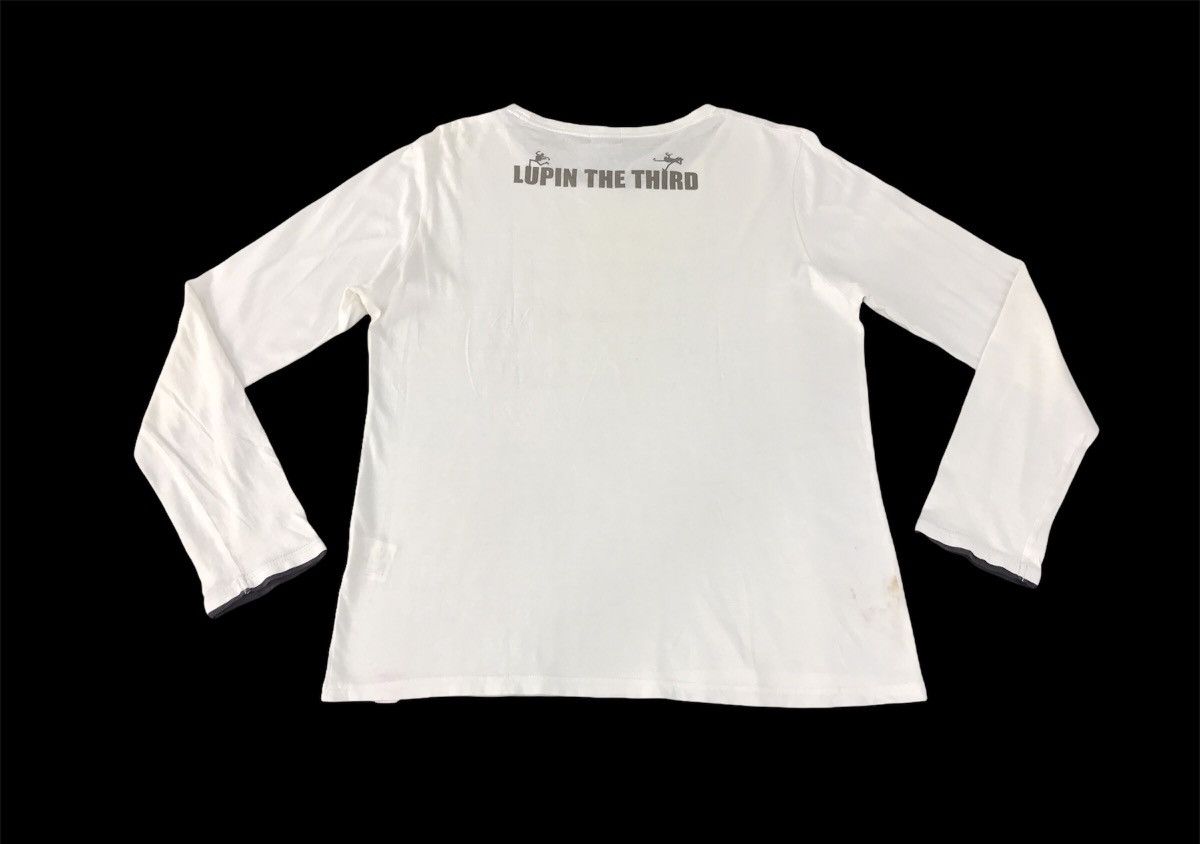 Japanese Brand × Takeo Kikuchi TK Takeo Kikuchi X Lupin And Third Big Logo Art K168j Size M / US 6-8 / IT 42-44 - 2 Thumbnail