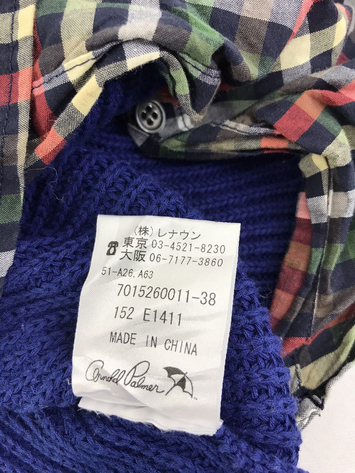 Japanese Brand × Vintage Arnold Palmer Go Arnie Go Sweater Classic Unisex K174j Size S / US 4 / IT 40 - 6 Thumbnail