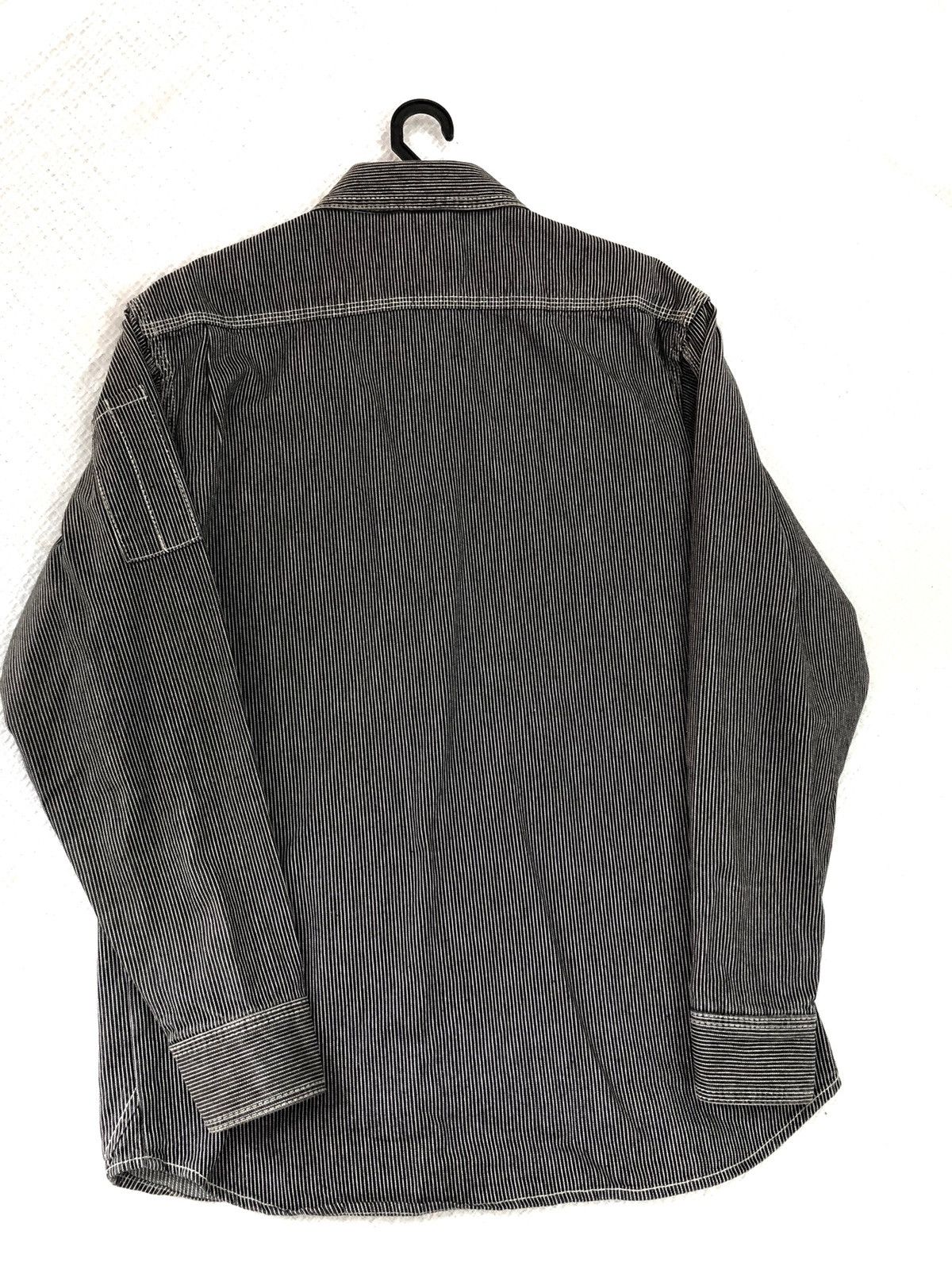 Blue Blue Japan × Japanese Brand × Vintage Dogman worker denim long Sleeve Shirt nice designer Size US L / EU 52-54 / 3 - 8 Thumbnail