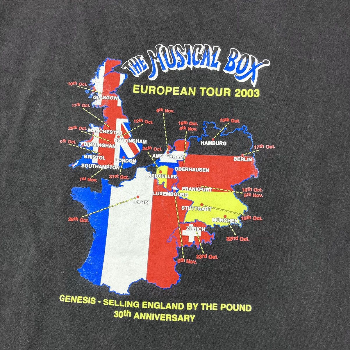 Vintage Genesis 00s Faded Musical Box T Shirt Vintage USA Y2k Size US L / EU 52-54 / 3 - 5 Thumbnail