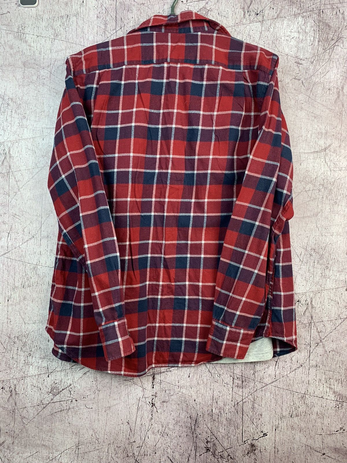 Flannel × Uniqlo × Vintage Uniqlo Vintage Mens Flannel Plaid Shirt Size US M / EU 48-50 / 2 - 6 Thumbnail