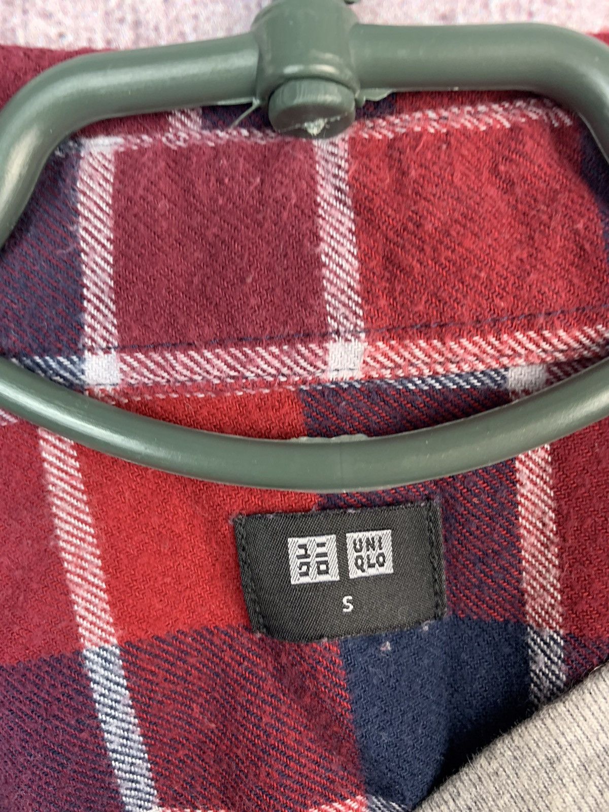 Flannel × Uniqlo × Vintage Uniqlo Vintage Mens Flannel Plaid Shirt Size US M / EU 48-50 / 2 - 5 Thumbnail