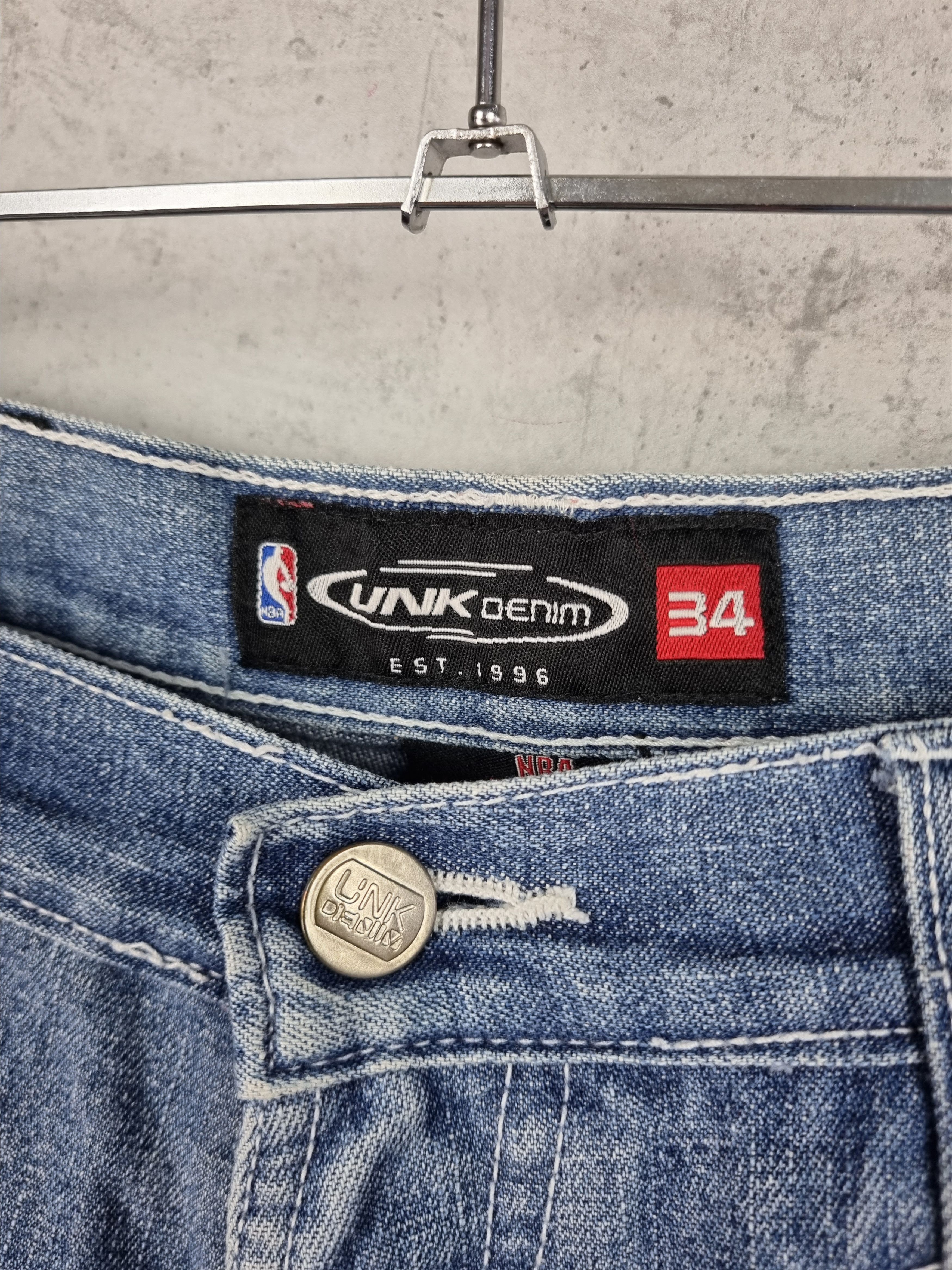 NBA Vintage 90s NBA 76ers Sixers Iverson Denim shorts Size US 34 / EU 50 - 18 Thumbnail