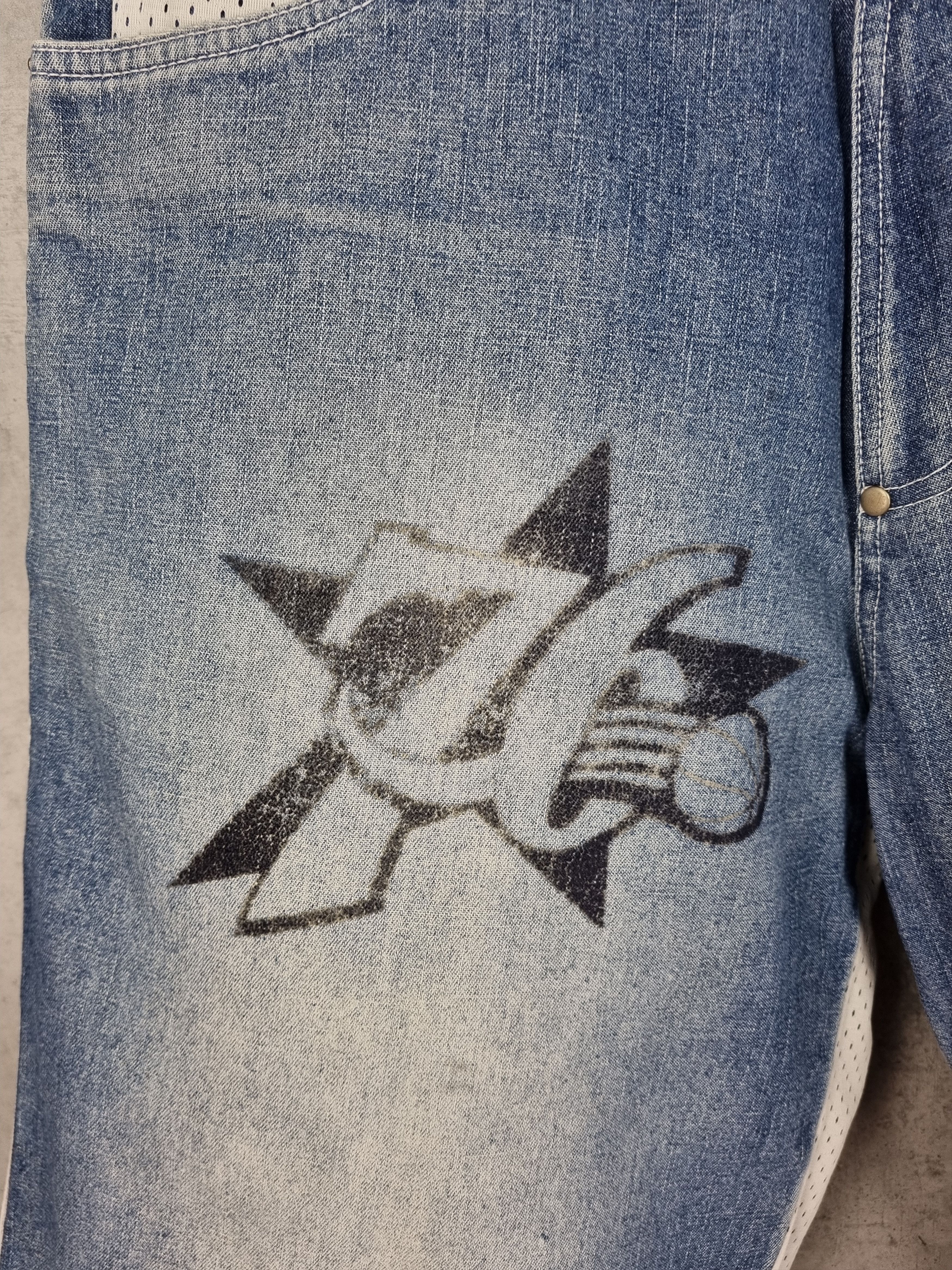 NBA Vintage 90s NBA 76ers Sixers Iverson Denim shorts Size US 34 / EU 50 - 12 Thumbnail