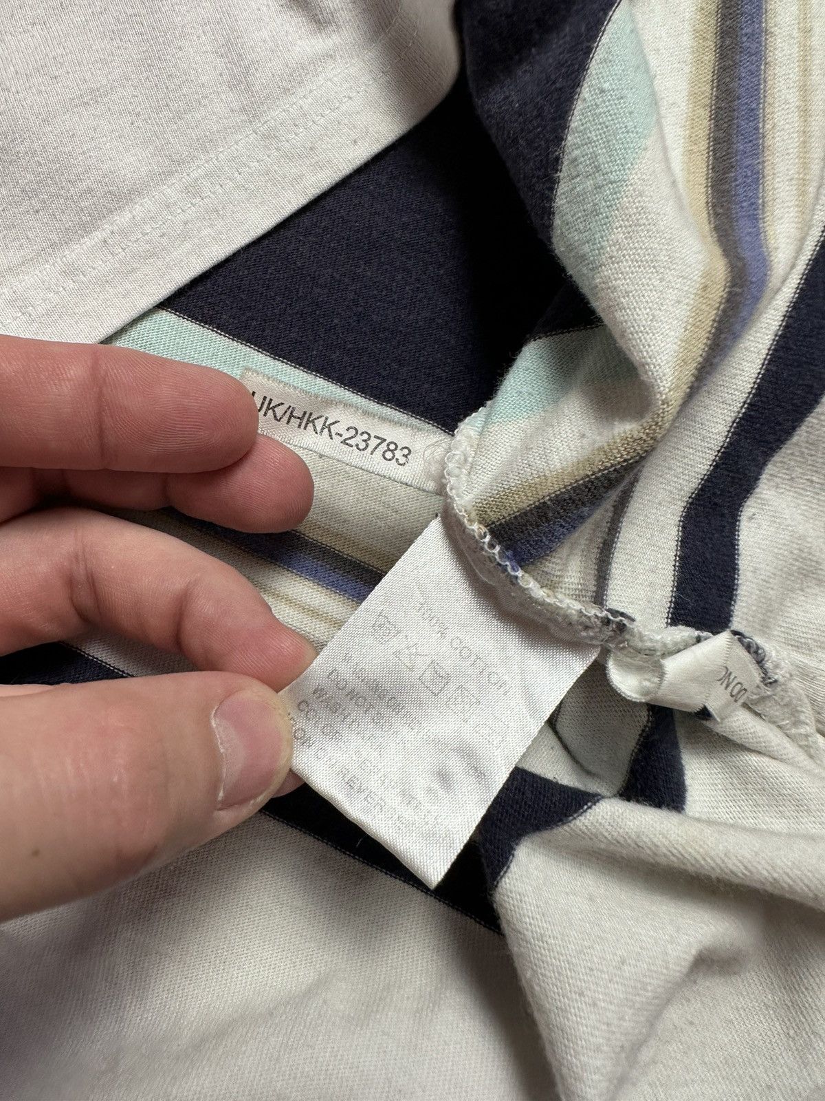 Vintage × Yves Saint Laurent Vintage Yves Saint Laurent striped polo size M Size US M / EU 48-50 / 2 - 6 Thumbnail