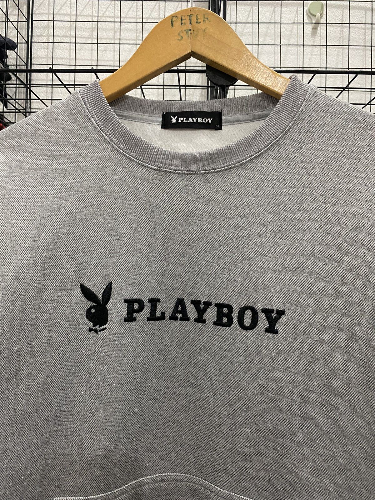 Playboy PLAYBOY EMBROIDED LOGO SWEATSHIRT Size US M / EU 48-50 / 2 - 2 Thumbnail