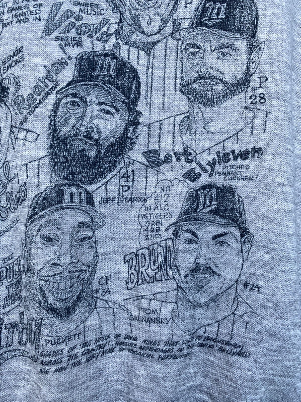 MLB × Vintage 🔥RARE🔥VINTAGE 1987 MLB WORLD CHAMPIONSHIPS MENS SWEATER Size US L / EU 52-54 / 3 - 4 Thumbnail