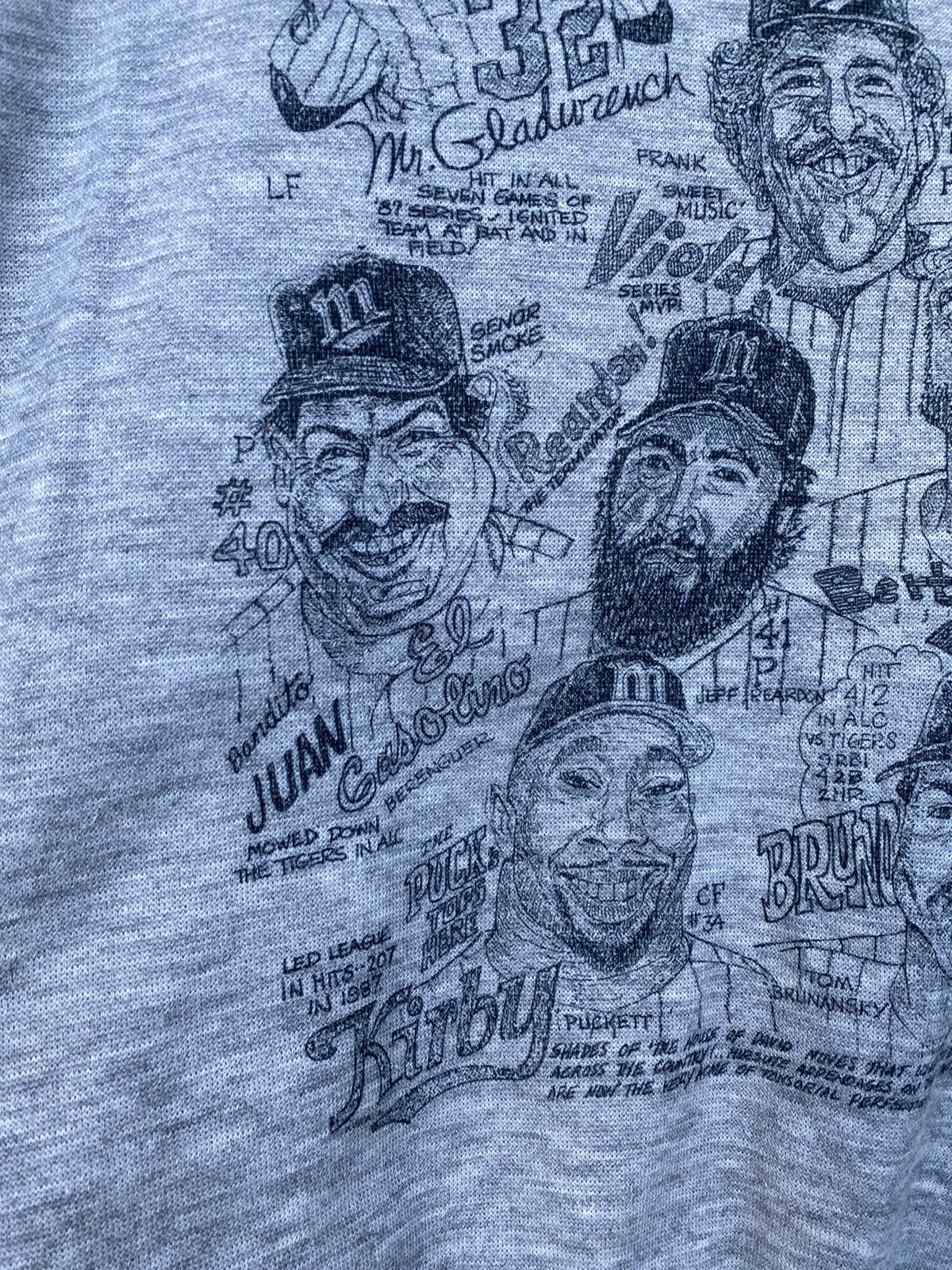 MLB × Vintage 🔥RARE🔥VINTAGE 1987 MLB WORLD CHAMPIONSHIPS MENS SWEATER Size US L / EU 52-54 / 3 - 8 Thumbnail