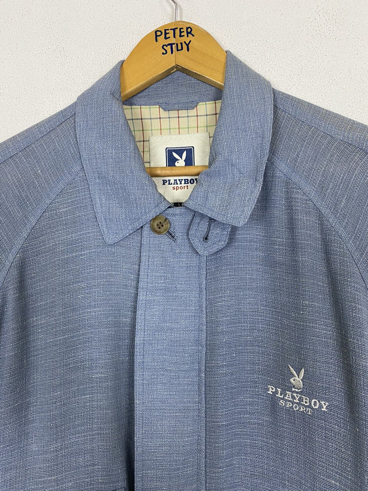 Playboy × Vintage VINTAGE 90’s PLAYBOY SPORT BOMBER STYLE JACKET Size US M / EU 48-50 / 2 - 4 Thumbnail