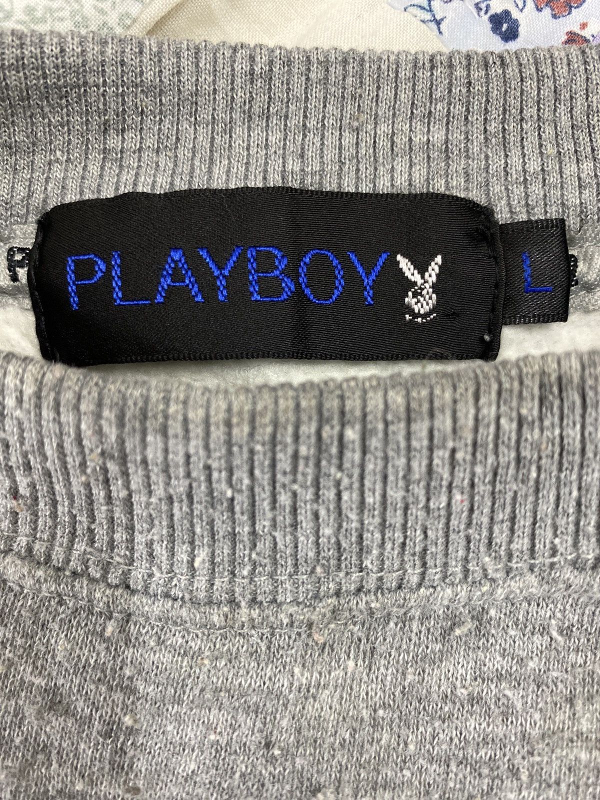 Playboy × Vintage VINTAGE PLAY BOY BIG LOGO SWEATSHIRT Size US L / EU 52-54 / 3 - 7 Thumbnail