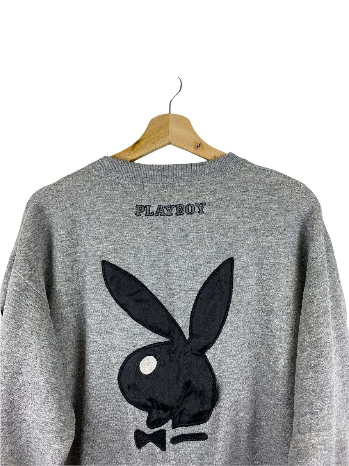 Playboy × Vintage VINTAGE PLAY BOY BIG LOGO SWEATSHIRT Size US L / EU 52-54 / 3 - 6 Thumbnail