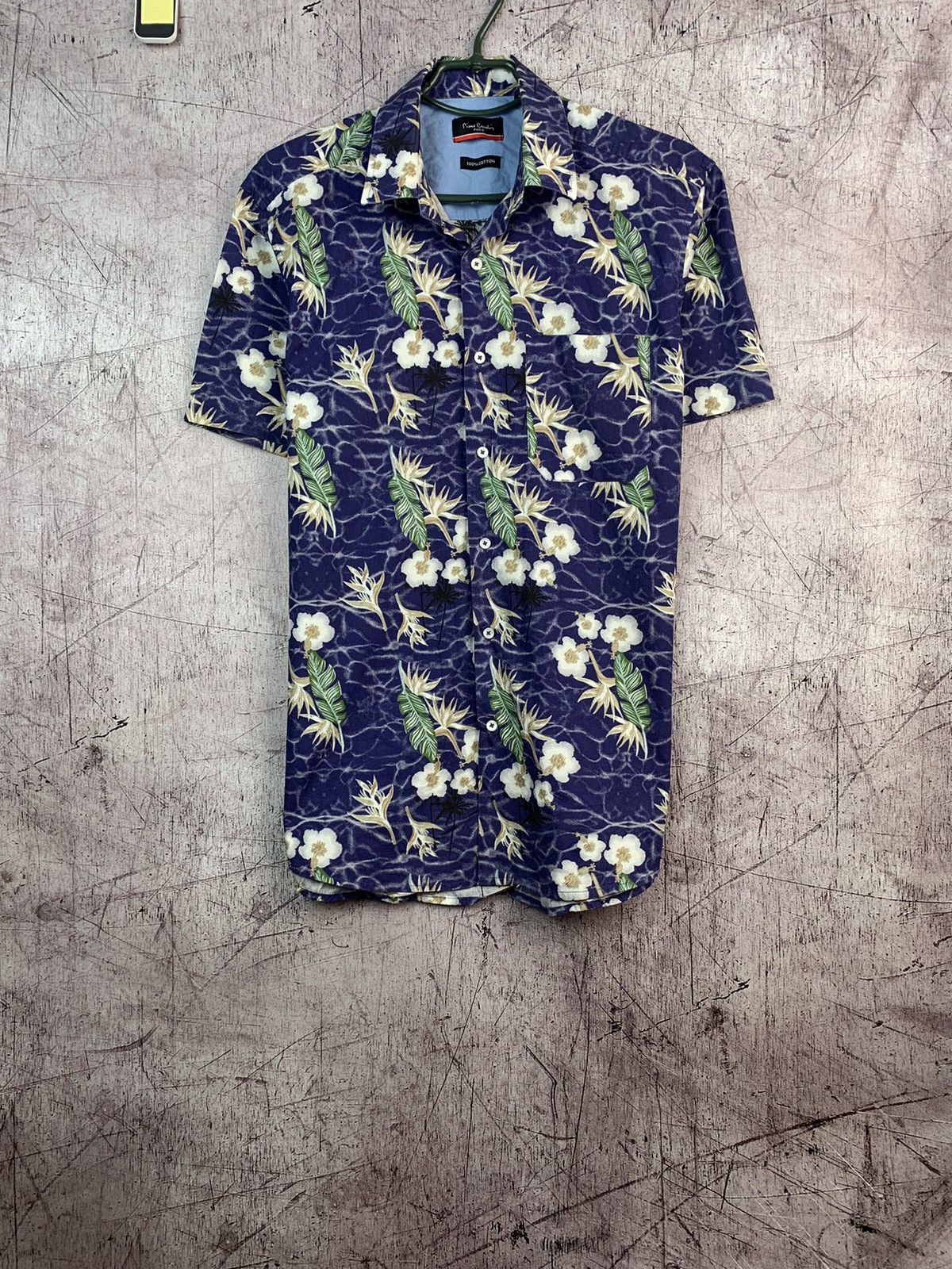 Pierre Cardin Pierre Cardin Vintage Hawaiian Aloha Shirt Size US XL / EU 56 / 4 - 1 Thumbnail