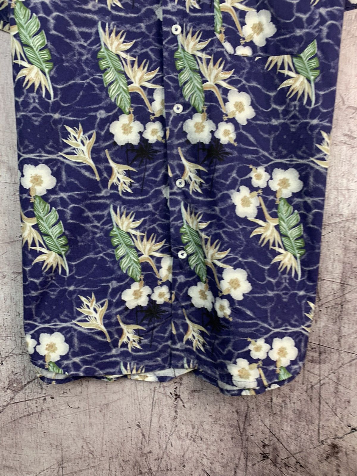 Pierre Cardin Pierre Cardin Vintage Hawaiian Aloha Shirt Size US XL / EU 56 / 4 - 3 Thumbnail