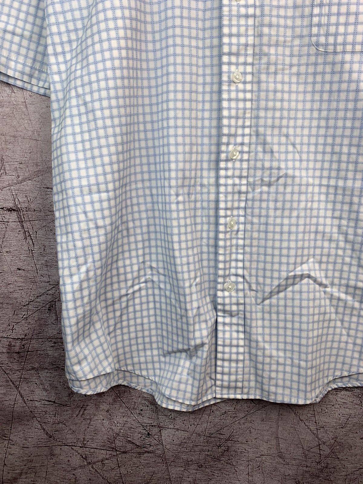 Yves Saint Laurent Yves Saint Laurent YSL Vintage Mens Short Sleeve Shirt Size US XL / EU 56 / 4 - 2 Thumbnail