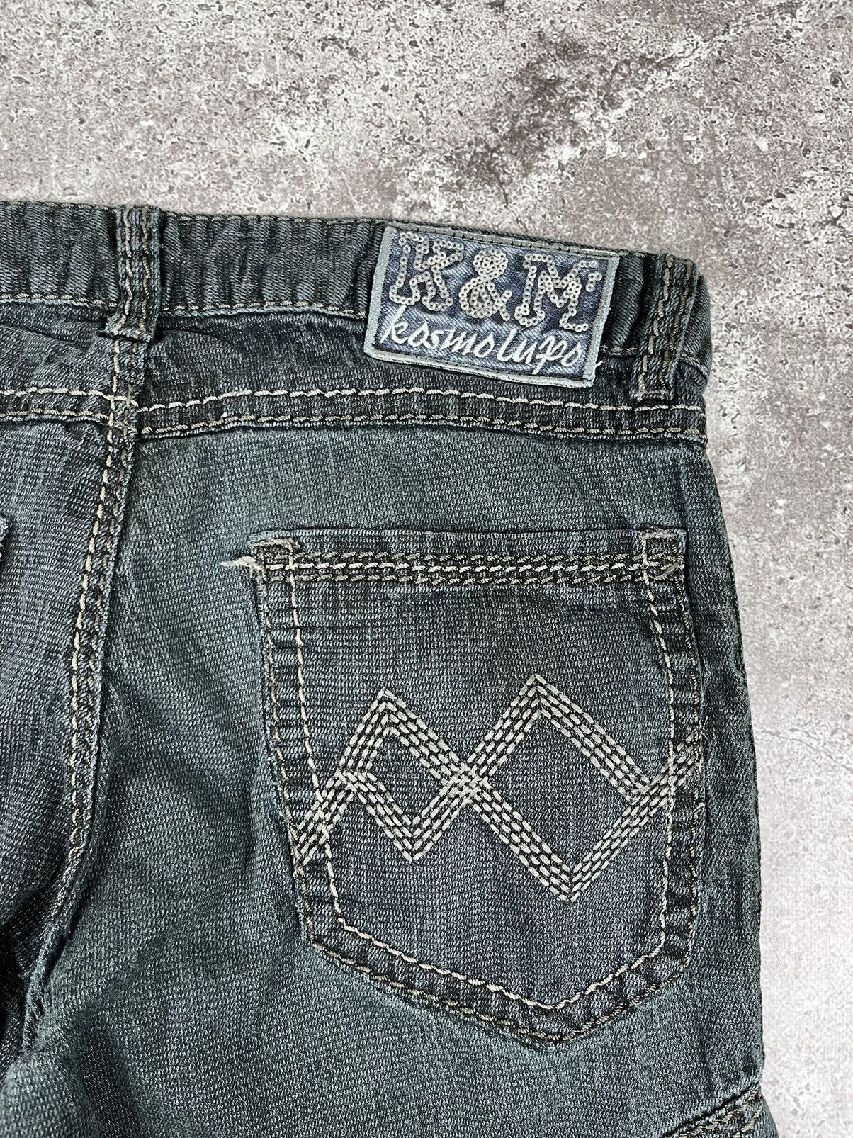 Vintage K&M Vintage Avante Garde Denim Pants Size US 34 / EU 50 - 12 Thumbnail