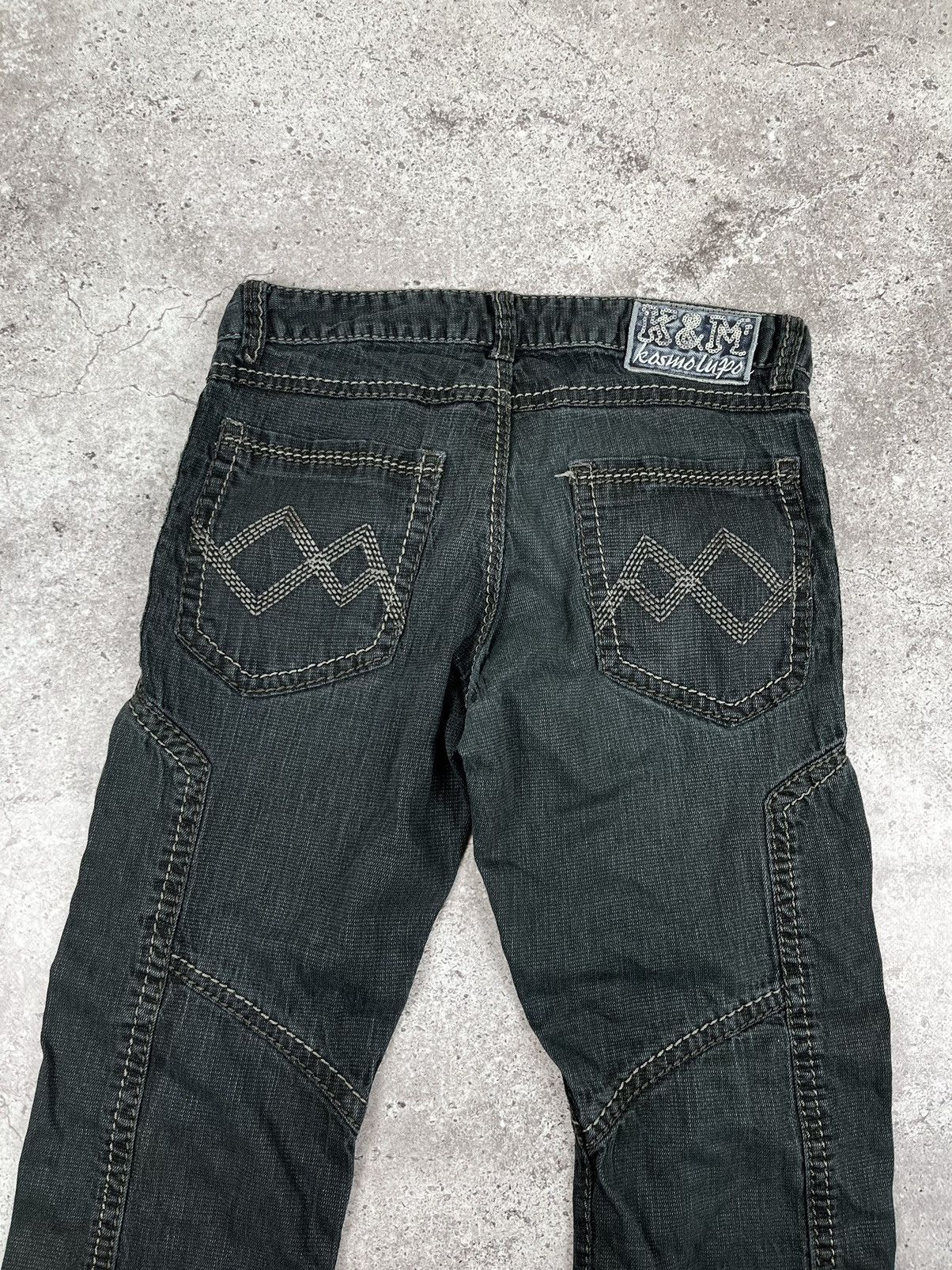 Vintage K&M Vintage Avante Garde Denim Pants Size US 34 / EU 50 - 11 Thumbnail