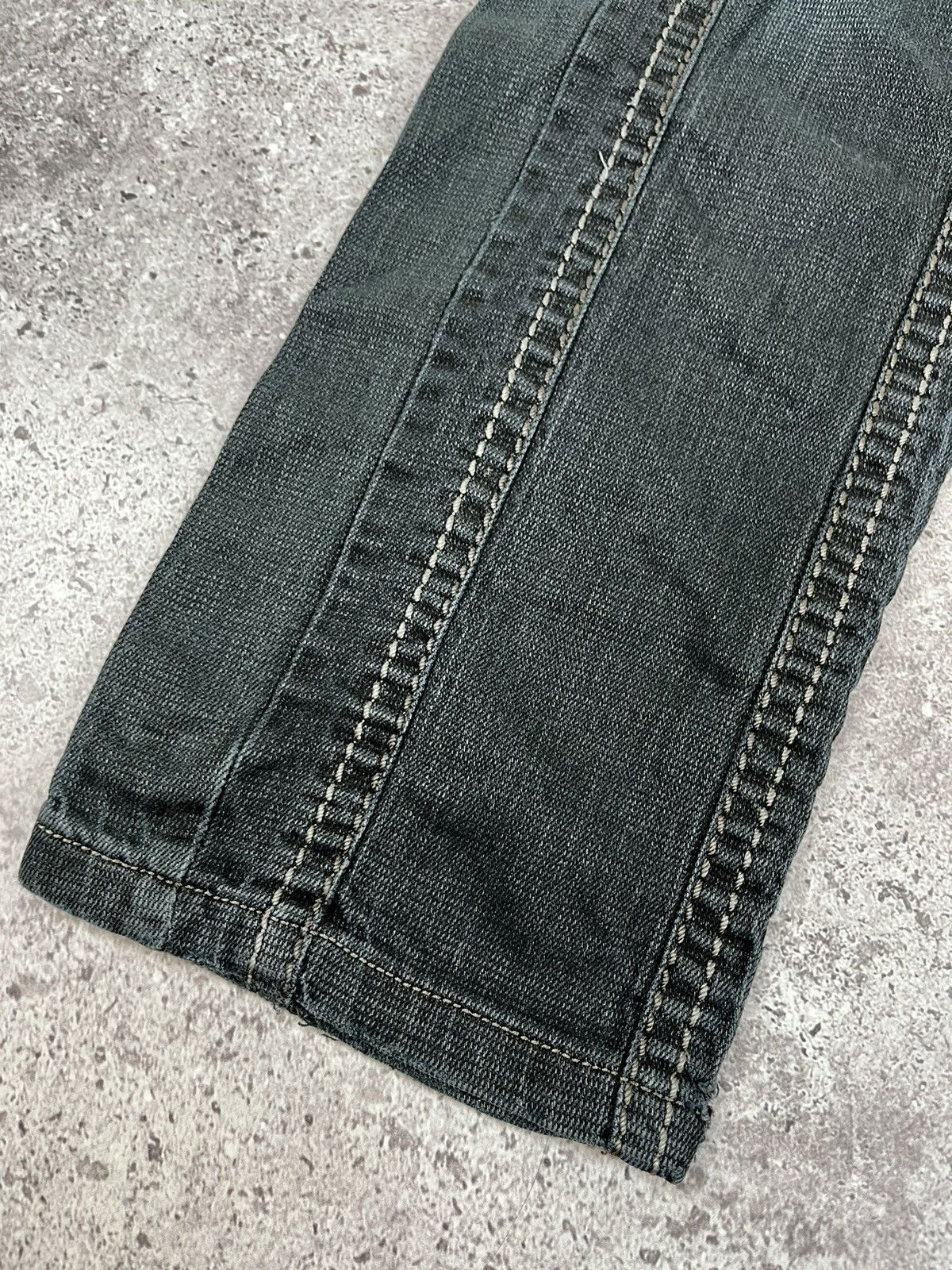 Vintage K&M Vintage Avante Garde Denim Pants Size US 34 / EU 50 - 5 Thumbnail