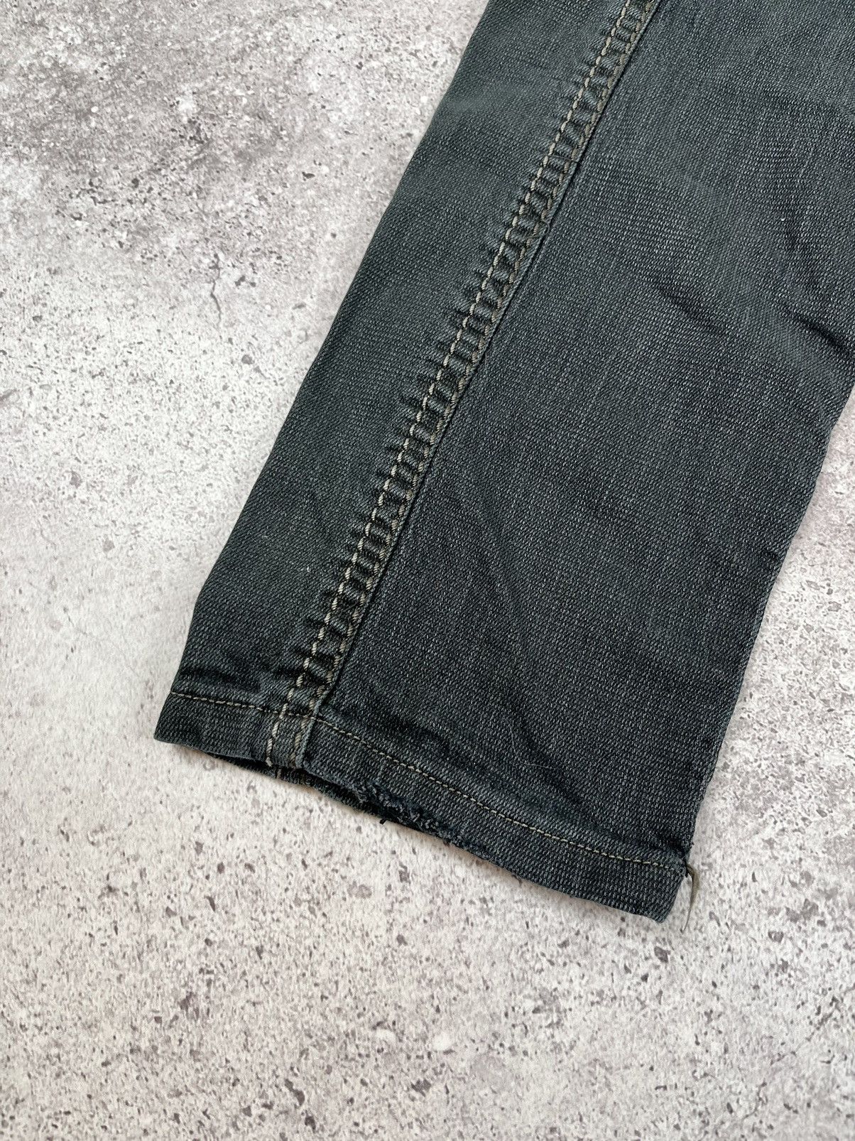 Vintage K&M Vintage Avante Garde Denim Pants Size US 34 / EU 50 - 10 Thumbnail