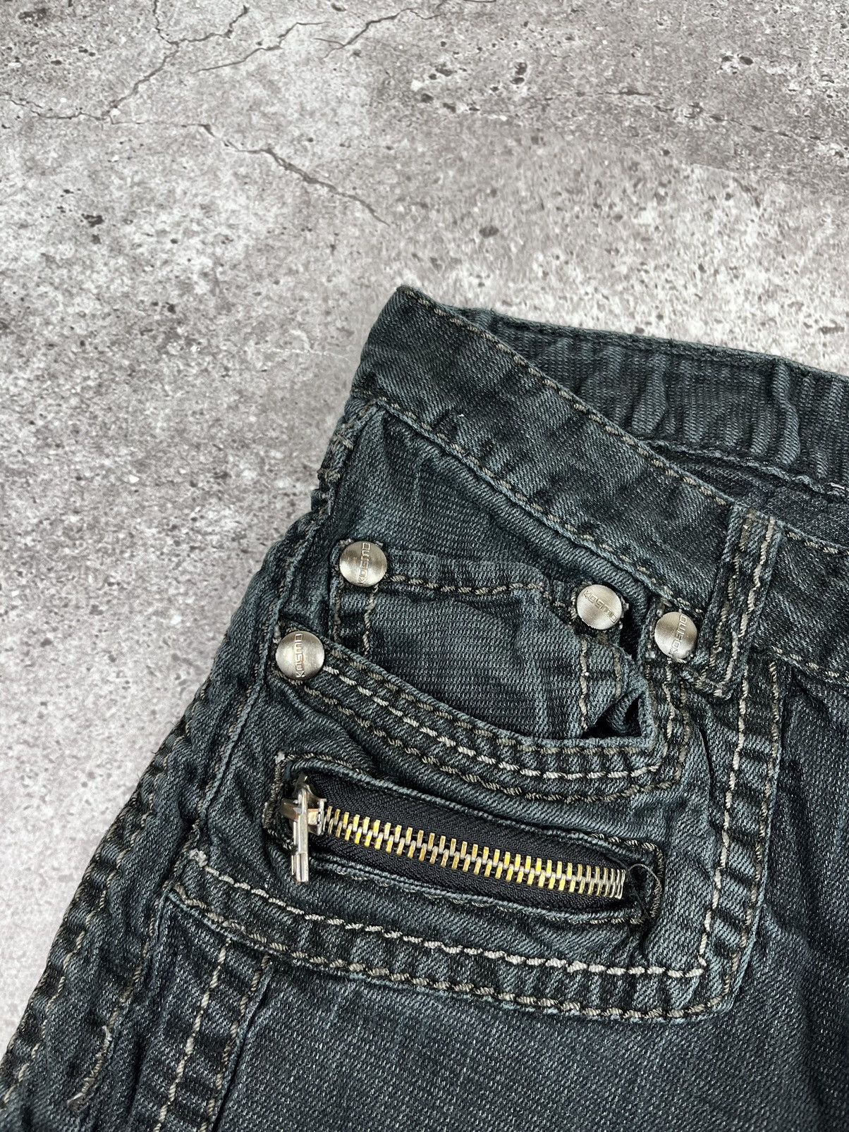 Vintage K&M Vintage Avante Garde Denim Pants Size US 34 / EU 50 - 7 Thumbnail