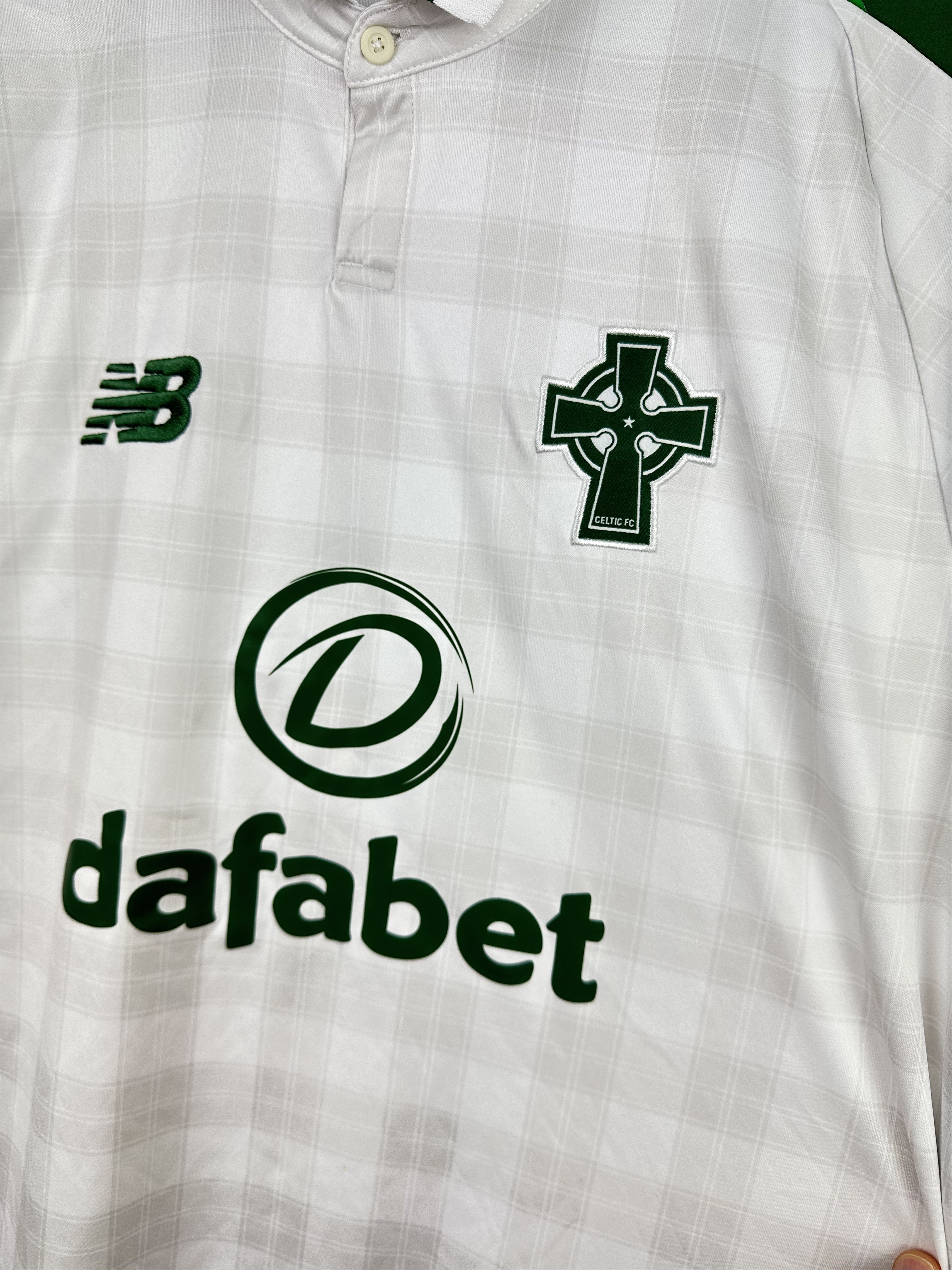 New Balance Celtic football shirt Soccer Jersey Rare Y2K Hype Tee Size US M / EU 48-50 / 2 - 4 Thumbnail