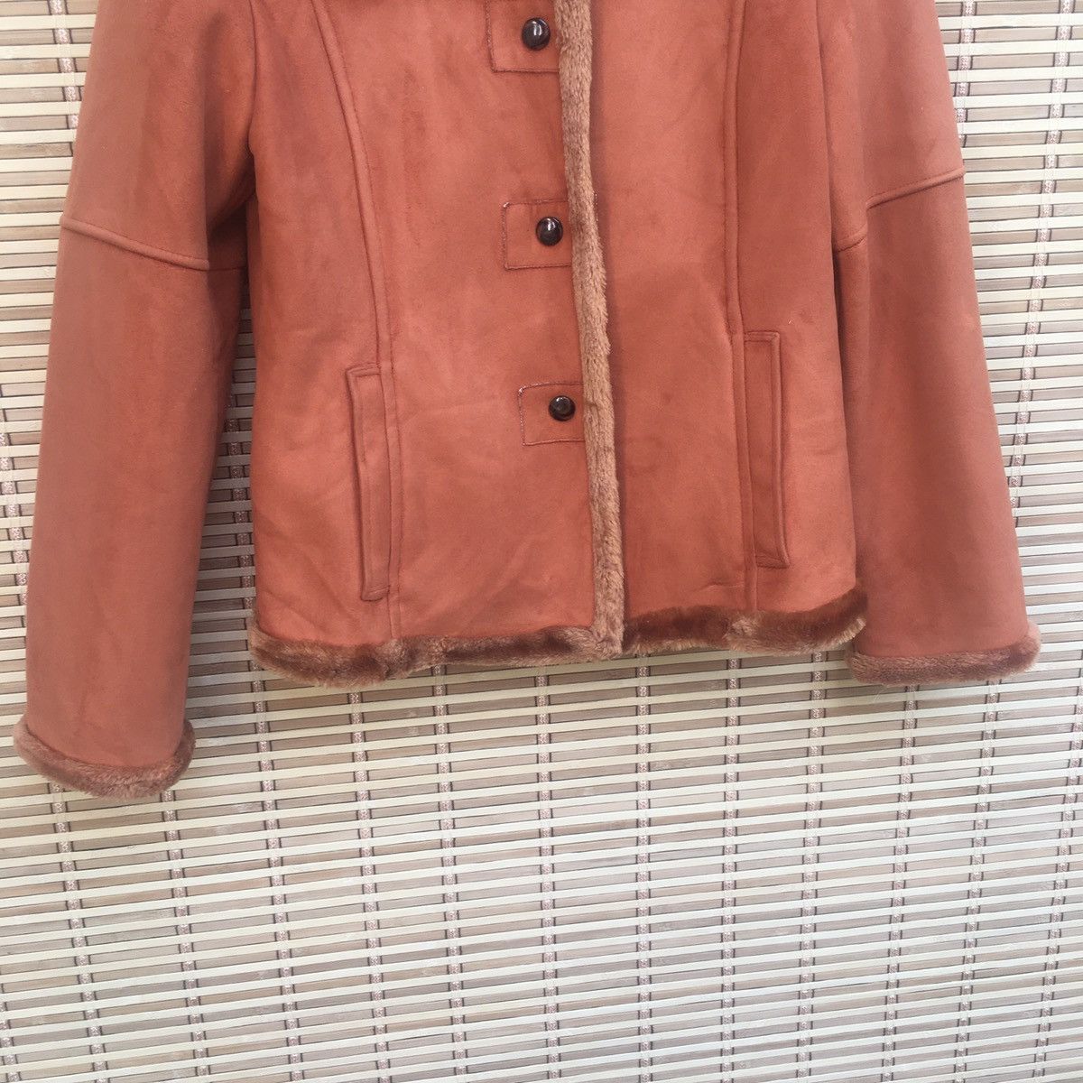Japanese Brand Japanese Sherpa Suede Jacket Size S / US 4 / IT 40 - 6 Thumbnail