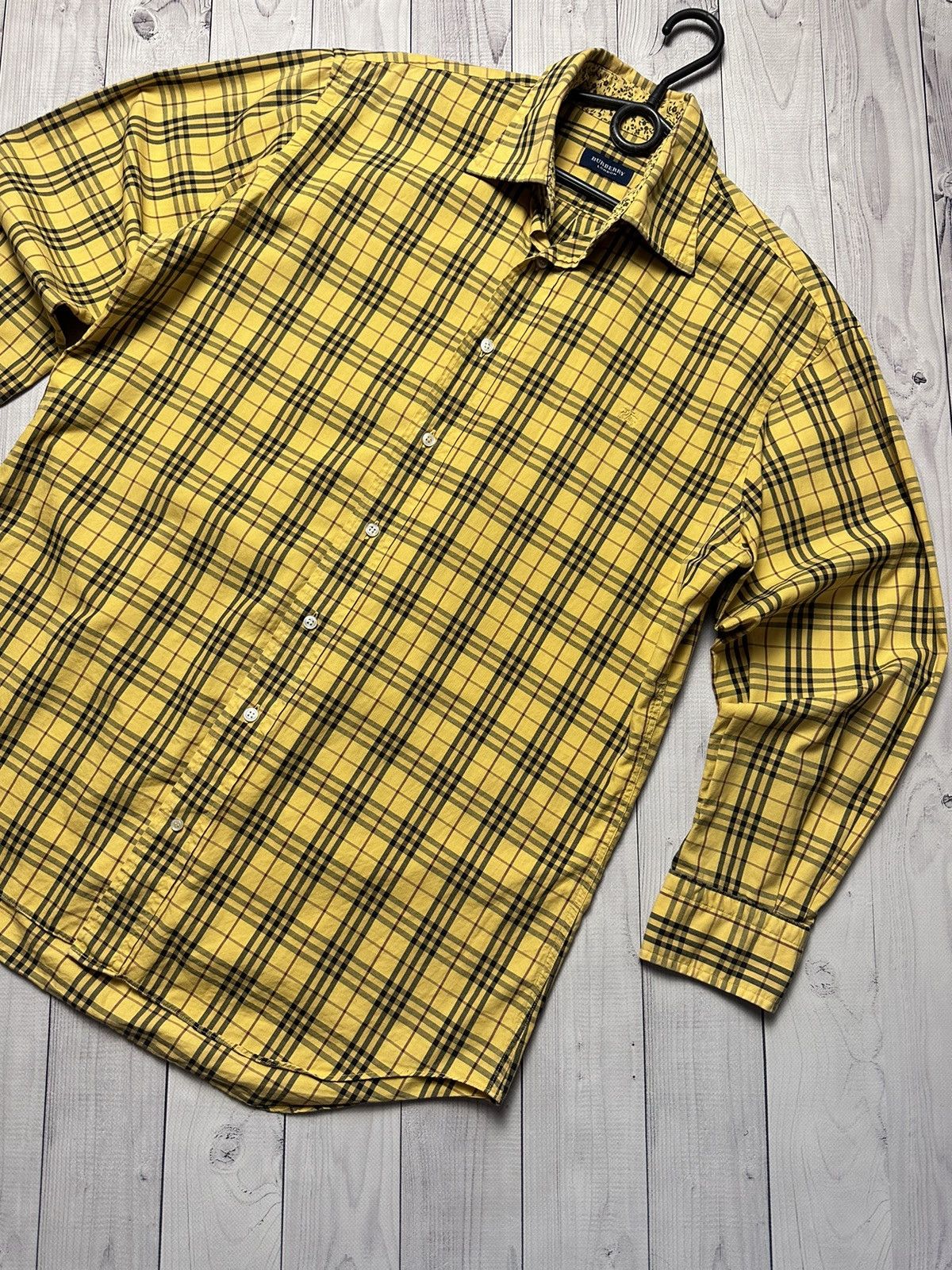 Burberry × Vintage Vintage Burberry plaid shirt size M rare Size US M / EU 48-50 / 2 - 2 Thumbnail